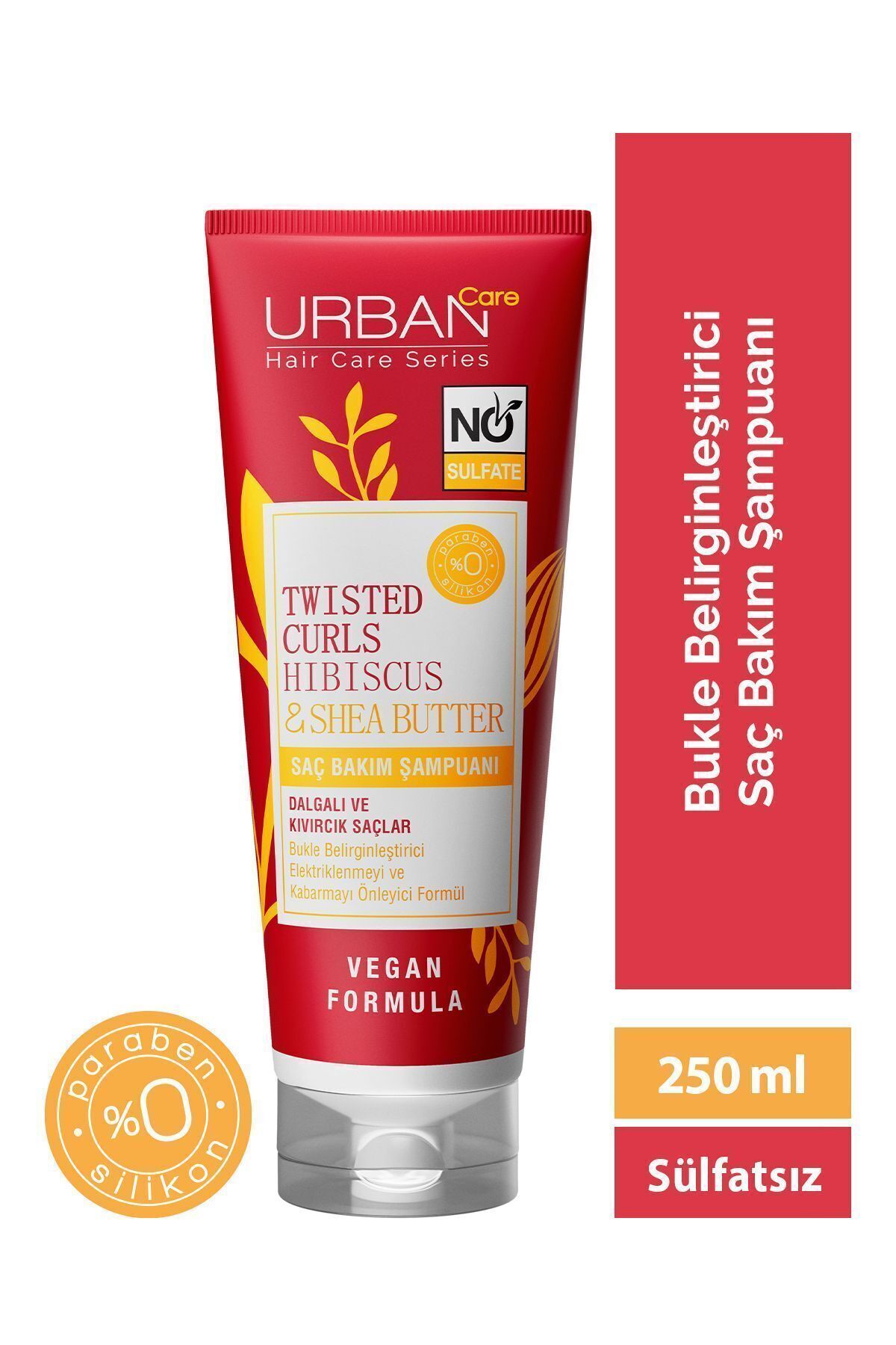 Urban Care Hibiscus&shea Butter Kıvırcık Ve Dalgalı Saçlara Özel Saç Bakım Şampuanı-sülfatsız-250ml