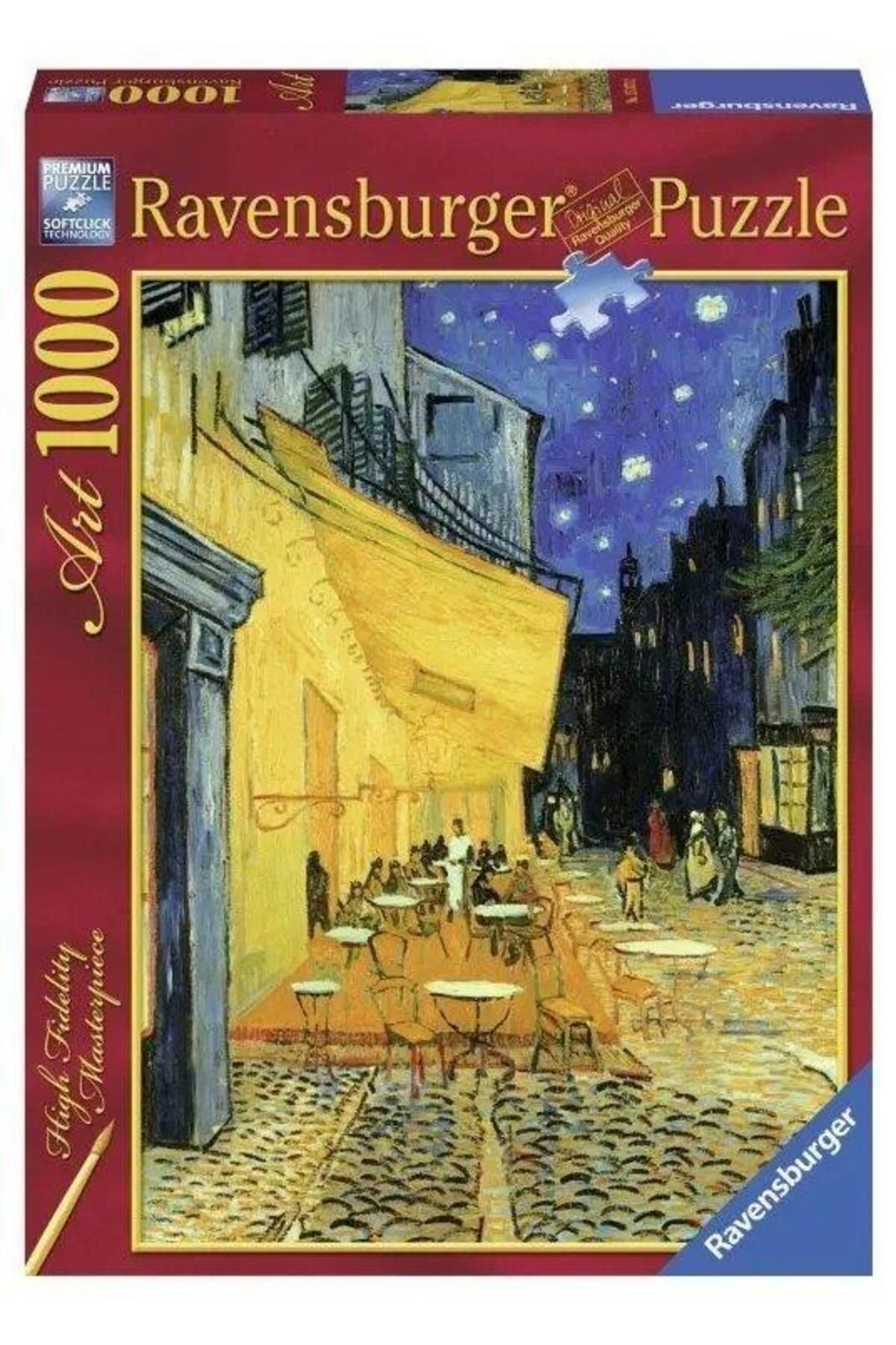RAVENSBURGER 1000 Parça Puzzle Art Van Gogh Cafe Terrace 153732