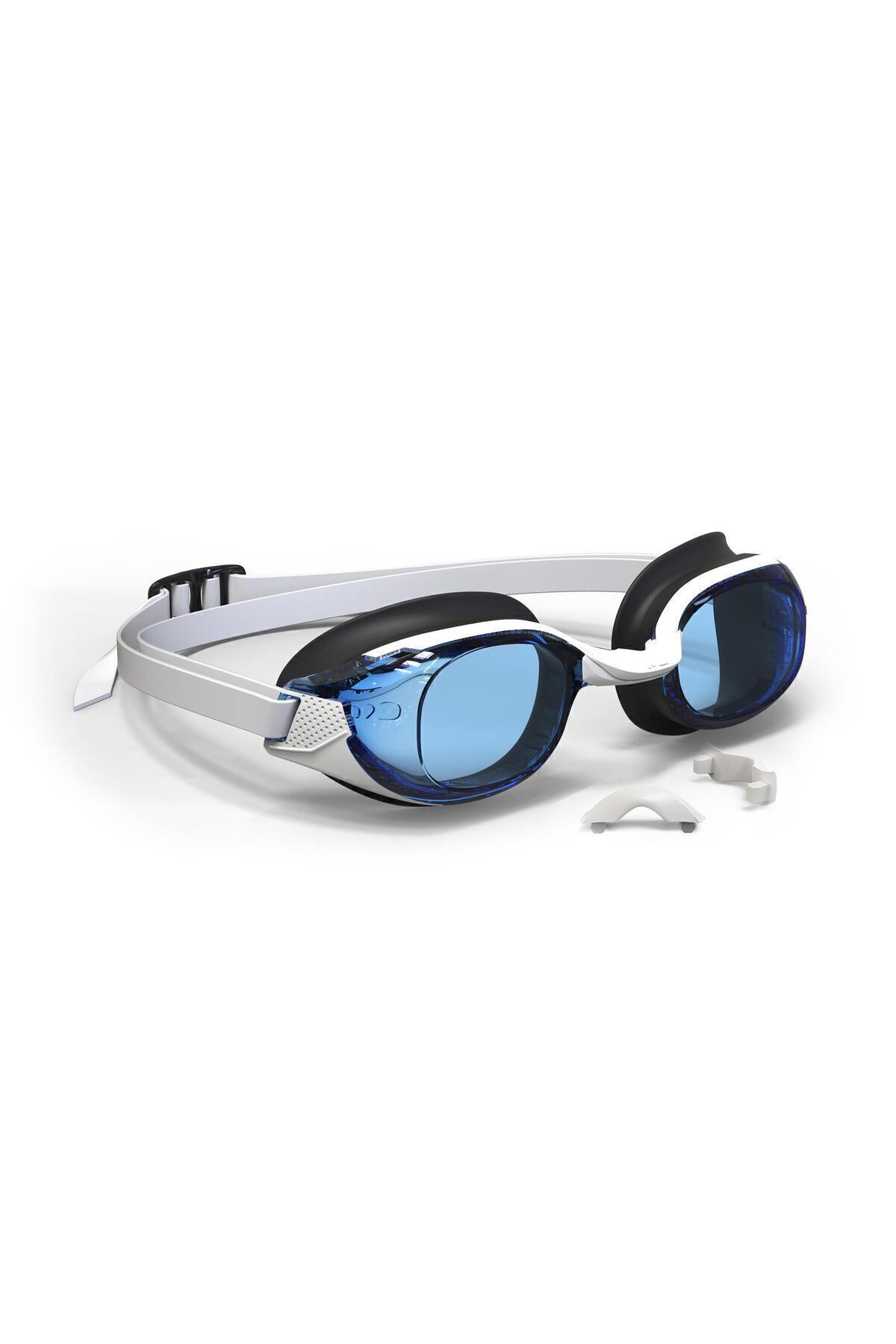Decathlon Nabaiji Yüzücü Gözlüğü - Renkli Camlı - Mavi / Siyah / Sarı - Bfit
