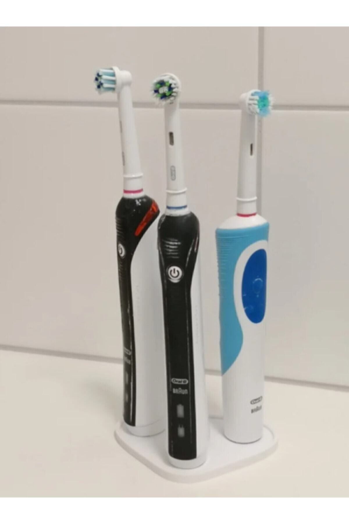 3D Oral B 3'lü Diş Fırça Standı