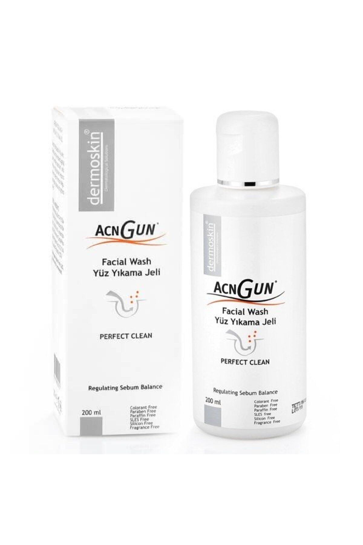 Dermoskin Acnegun Yüz Yıkama Jeli 200 ml