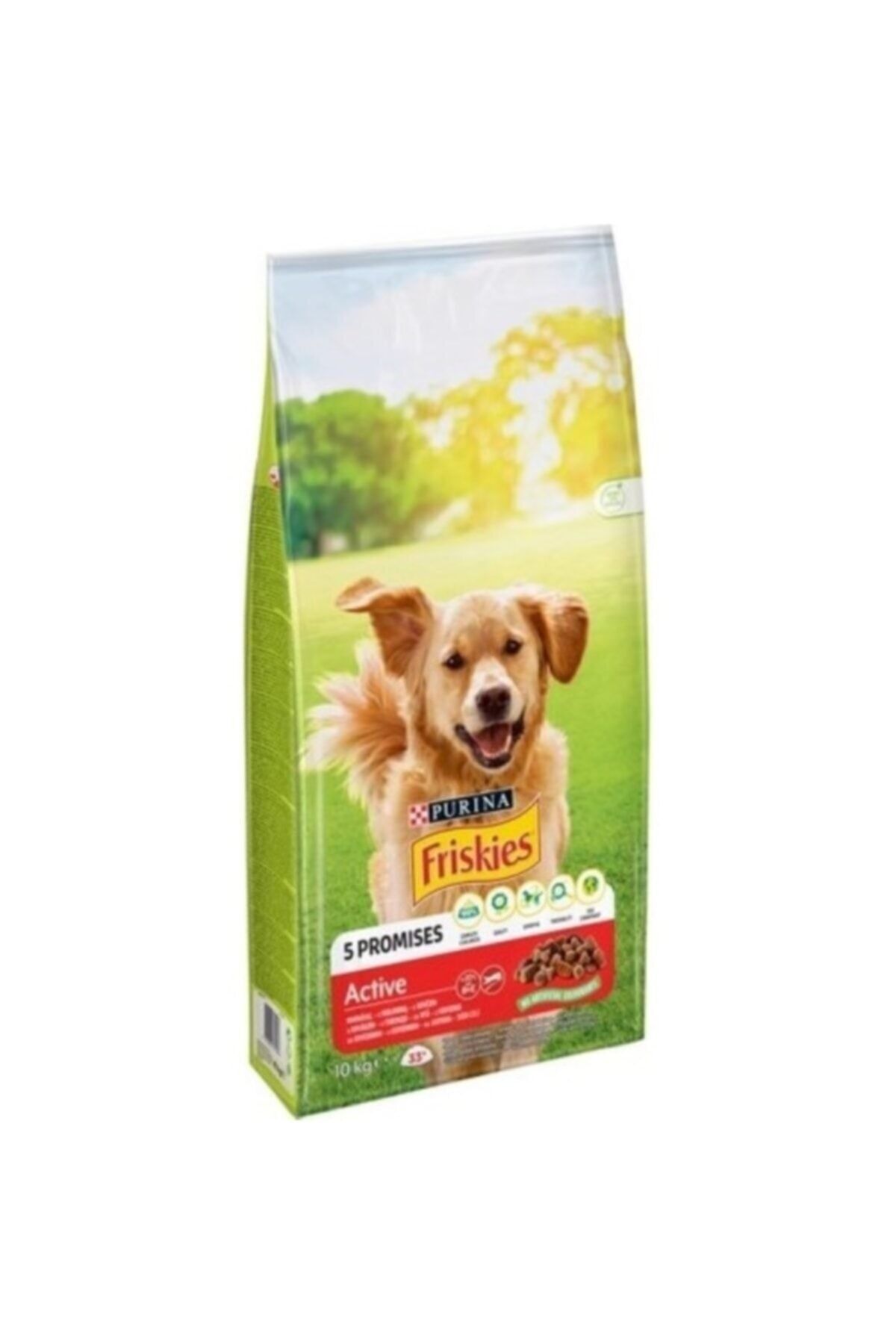 Friskies Friskies Active Etli Yüksek Enerji Aktif Köpek Maması 10 kg
