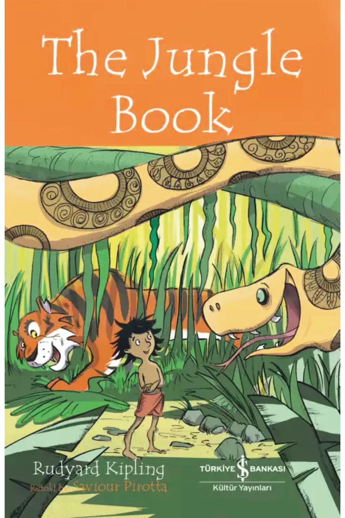Türkiye İş Bankası Kültür Yayınları The Jungle Book ( Orman Kitabı ) Ingilizce Hikaye Kitabı