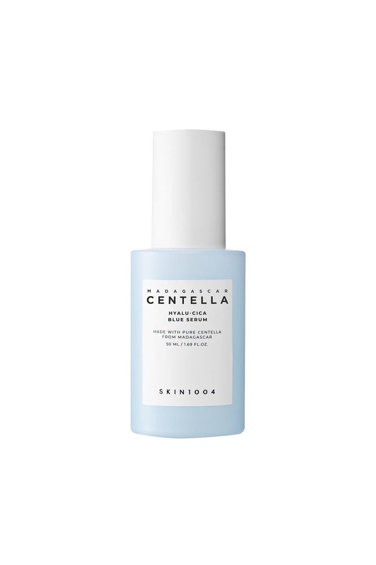 Skin1004 Madagascar Centella Hyalu-cica Blue Serum 50ml - Yatıştırıcı Ve Nemlendirici Mavi Serum