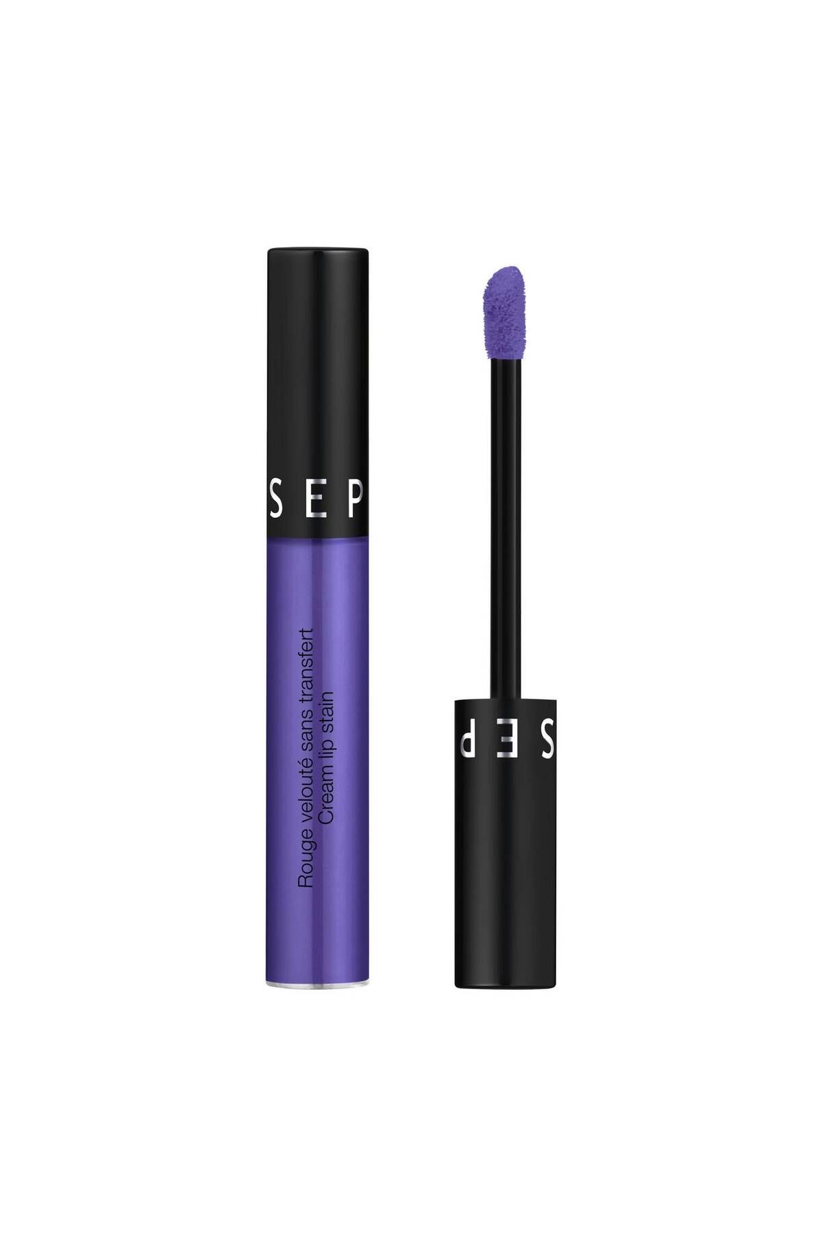 SEPHORA COLLECTION Cream Lip Stain Mat - Saten Bitişli Mat Ruj 103 Violet Vertigo (5 ml)