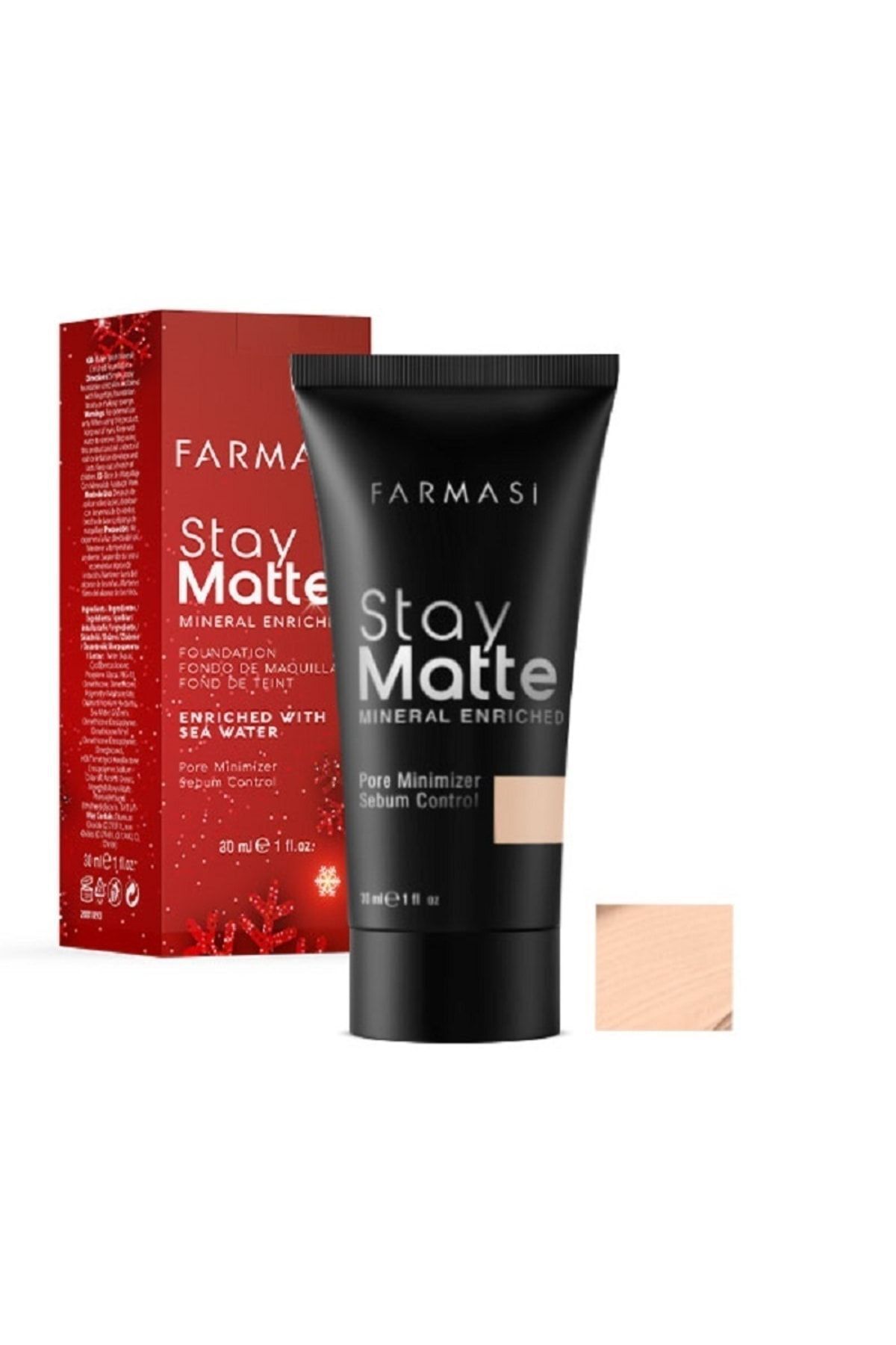 Farmasi Fondöten - Stay Matte Foundation Neutral 03 30 Ml (wınter Edıtıon)