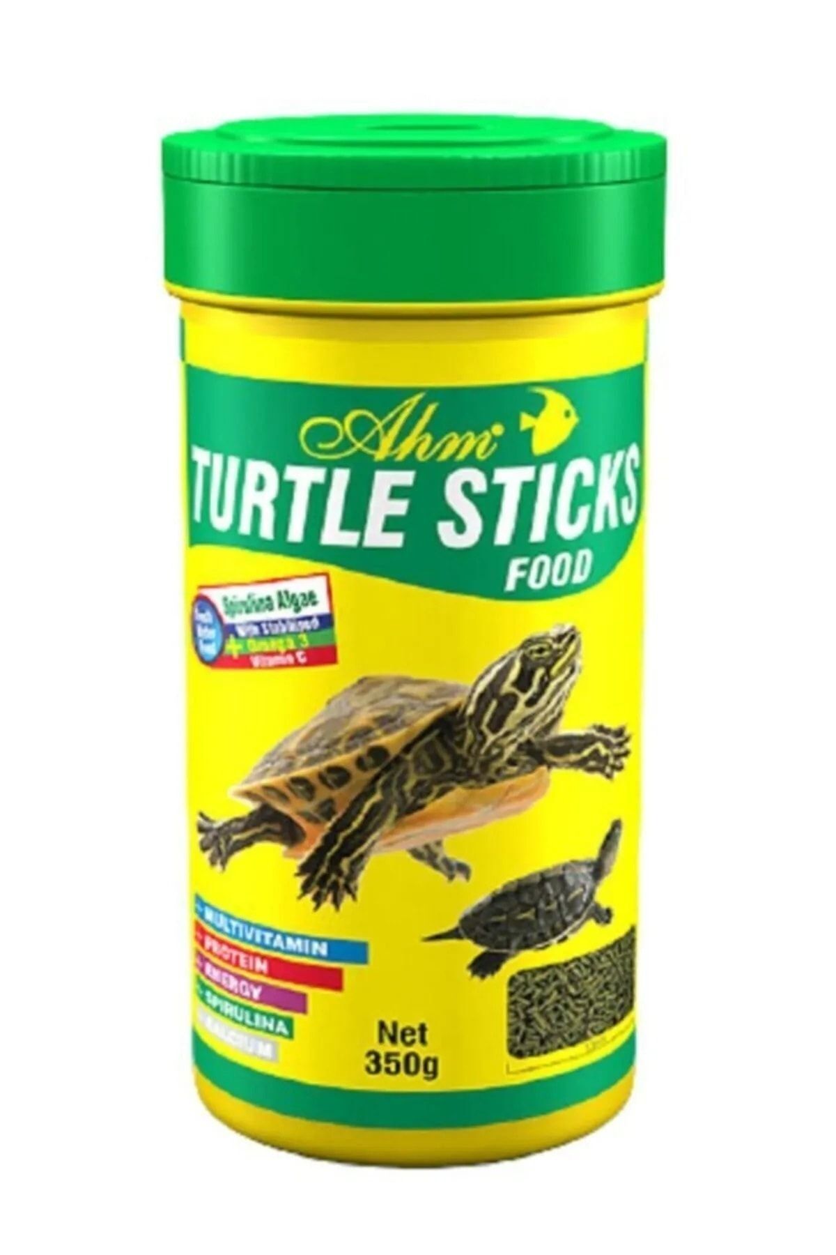 Ahm Turtle Sticks Green Food Kaplumbağa Yemi 1000 ml