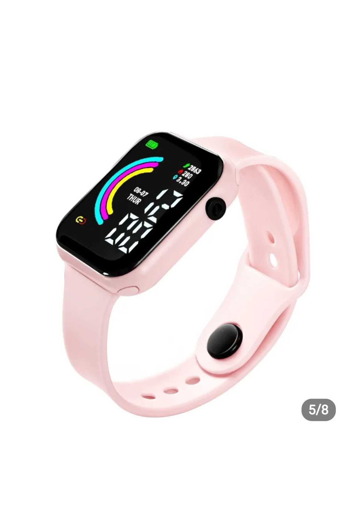 G-Sport POLO Pembe Su Geçirmez Apple Watch Saat (AKILLI SAAT DEĞİLDİR)