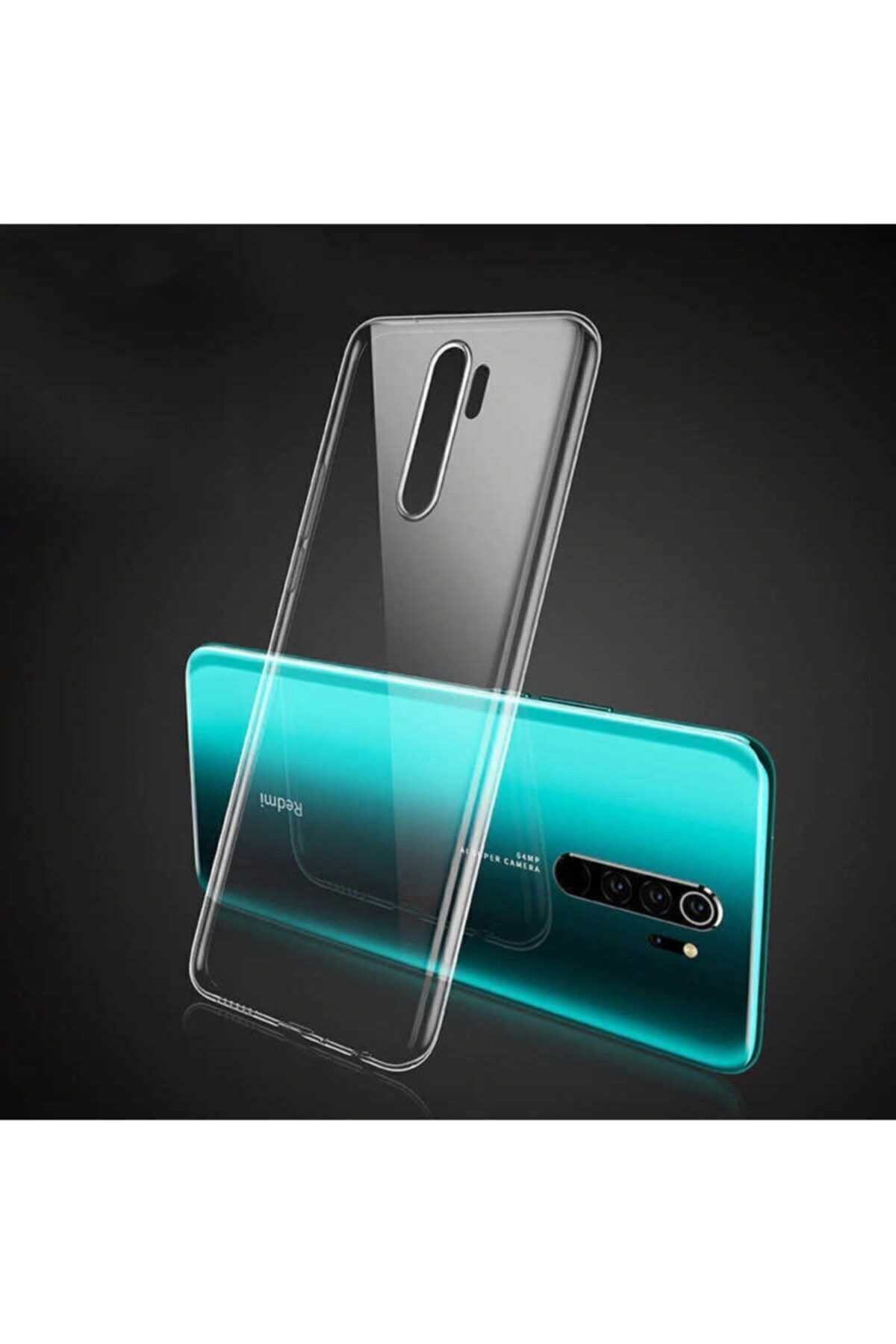 Telefon Aksesuarları Xiaomi Xiaomi Redmi Note 8 Pro Uyumlu Yumuşak Esnek 3d Süper Şeffaf Silikon Kılıf