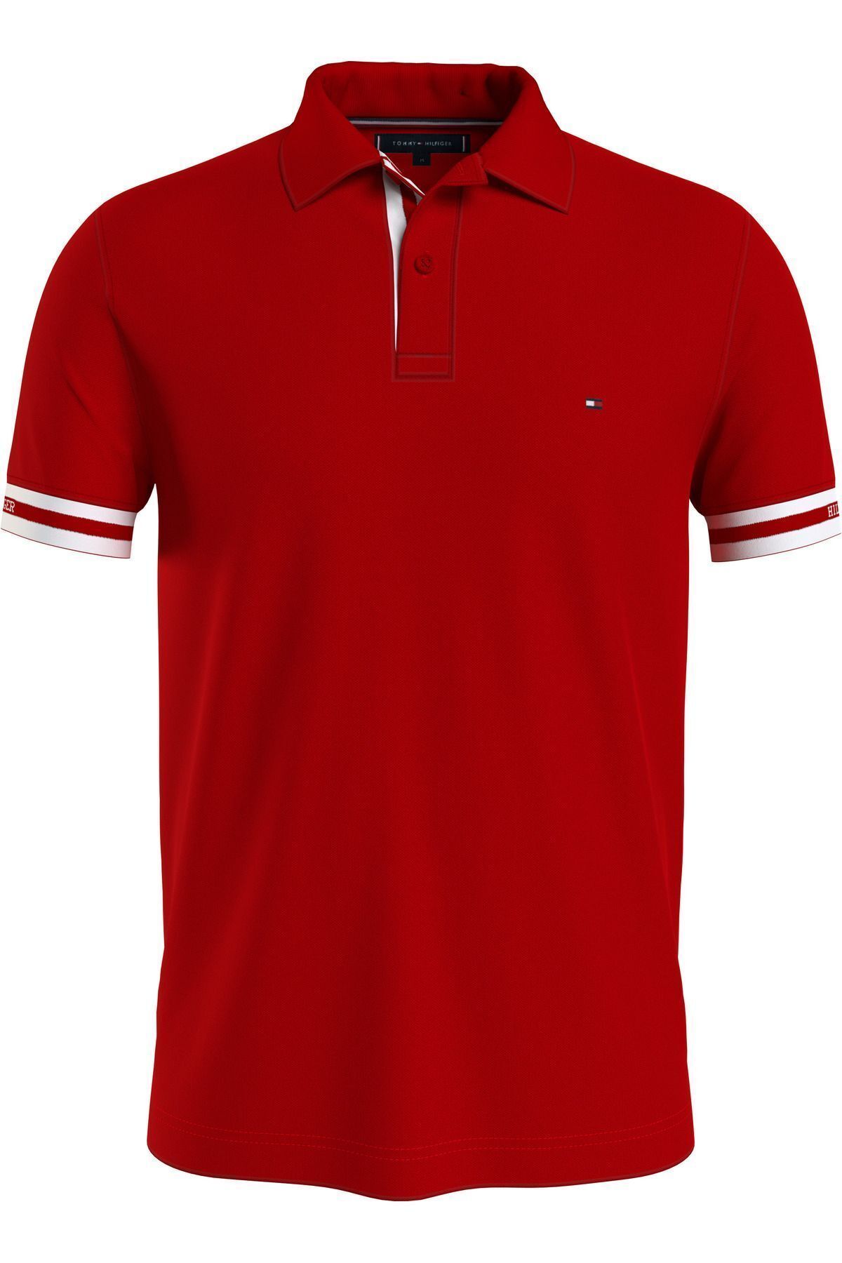 Tommy Hilfiger MONOTYPE CUFF SLIM FIT POLO T-shirt