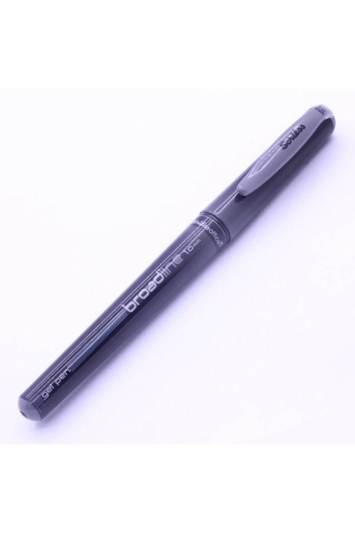 Scrikss Broadline Jel Kalem 1.0 Mm Imza Kalemi Siyah (12 Lİ KUTU)