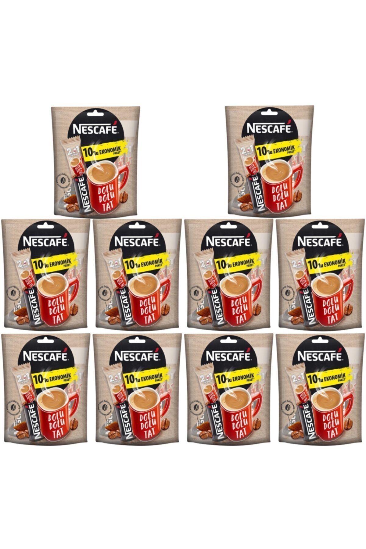 Nescafe 2 In1 10 Lu Paket X 10 Adet