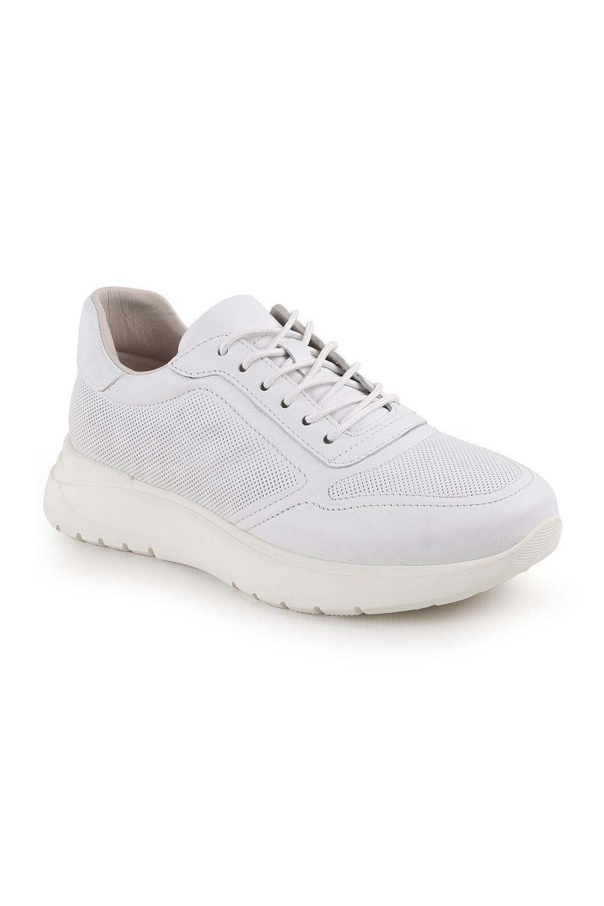 Libero Lz5083 Casual Deri Kadın Ayakkabı Beyaz