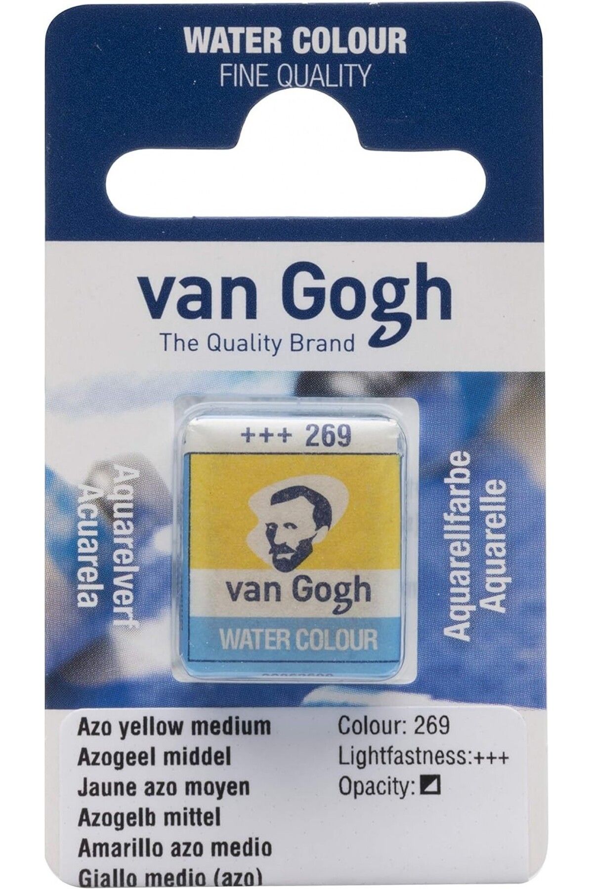 Talens Van Gogh Suluboya Tablet Azo Yellow Medium