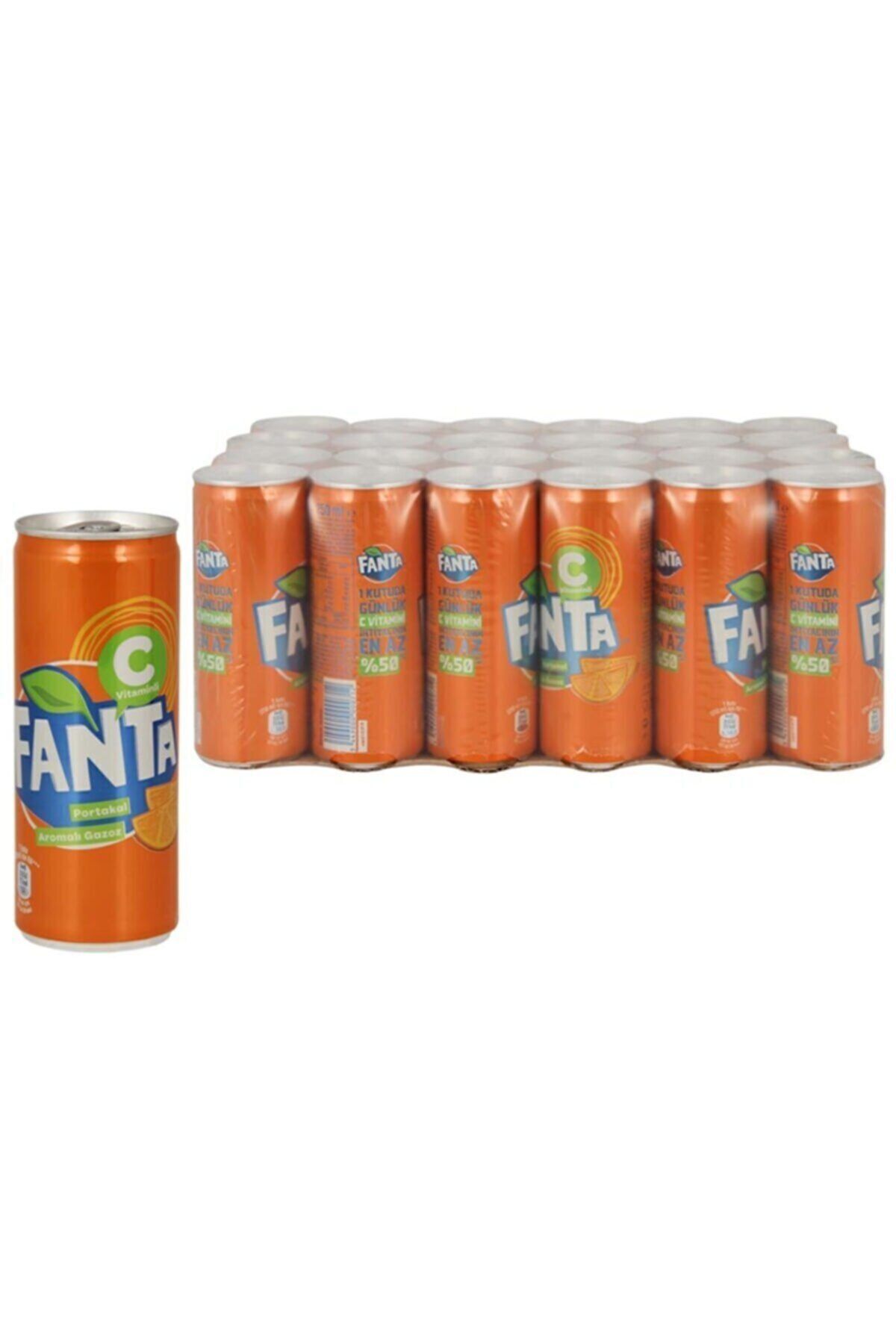 Fanta Orange Tin 330 Ml 24 Pieces