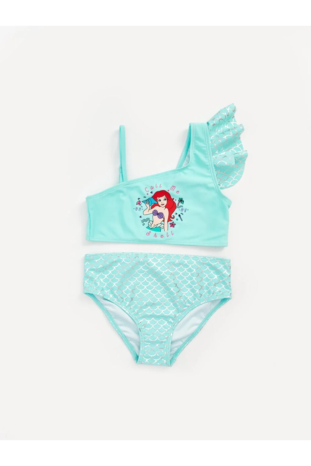 LC Waikiki LCW Kids Prenses Baskılı Kız Çocuk Bikini