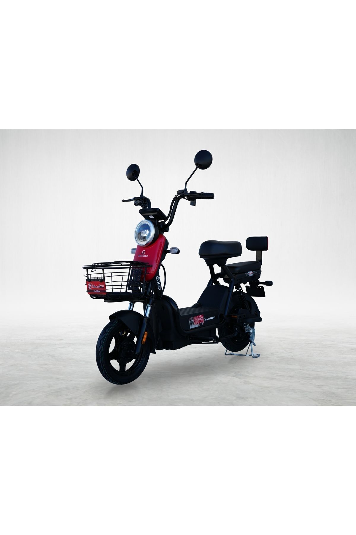 Motolux Gogo 4 Akülü Elektrikli Motosiklet - Kırmızı ( Gogo)