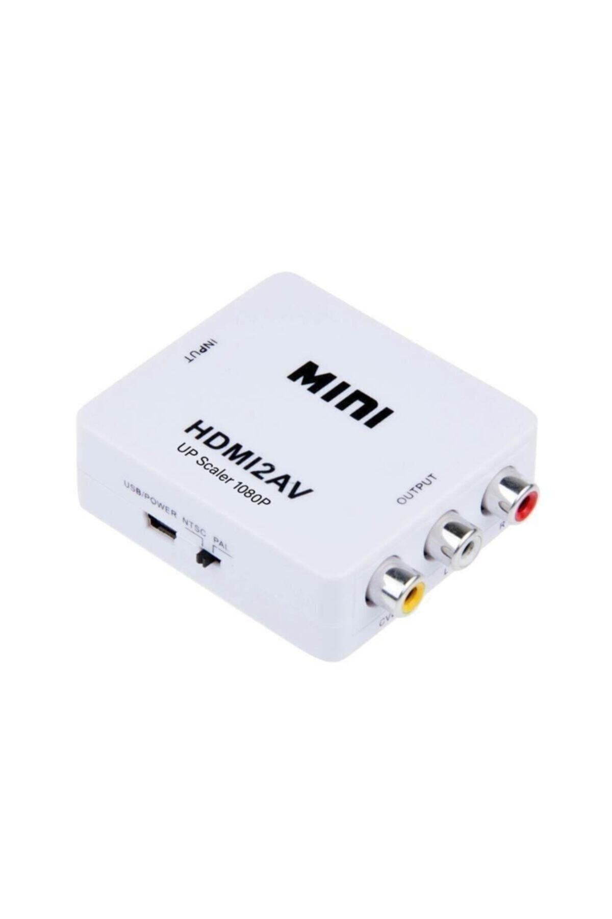 BASTORE Hdmi To Rca Tos Av Çevirici Dönüştürücü Converter 1080p Fiyatı