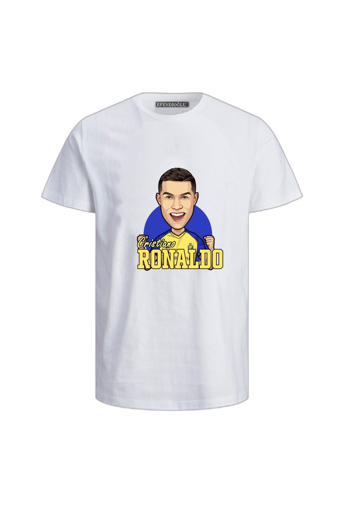 Efendioğlu Design Ronaldo Baskılı pamuklu çocuk t-shirt