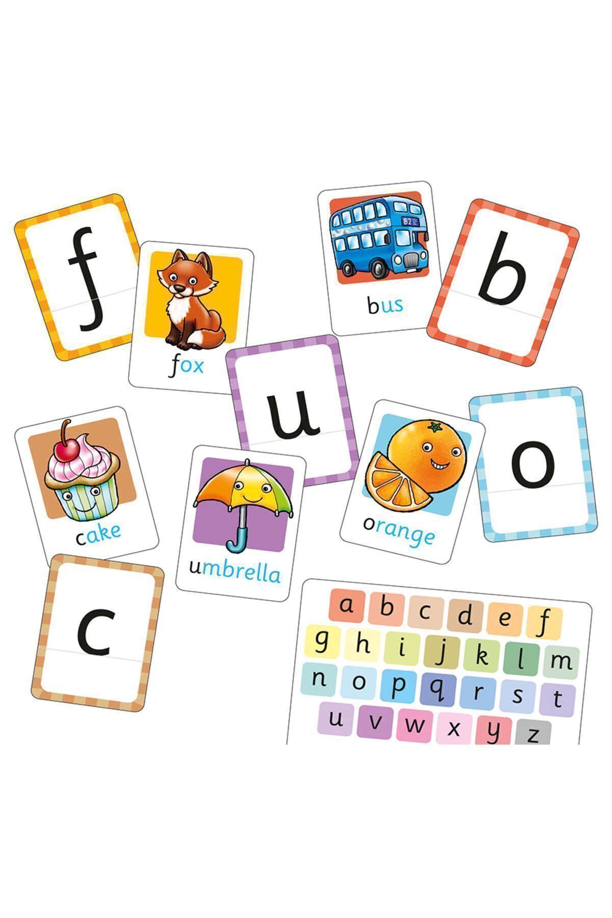 ORCHARD Alphabet Flashcards 3 - 7 Yaş 024