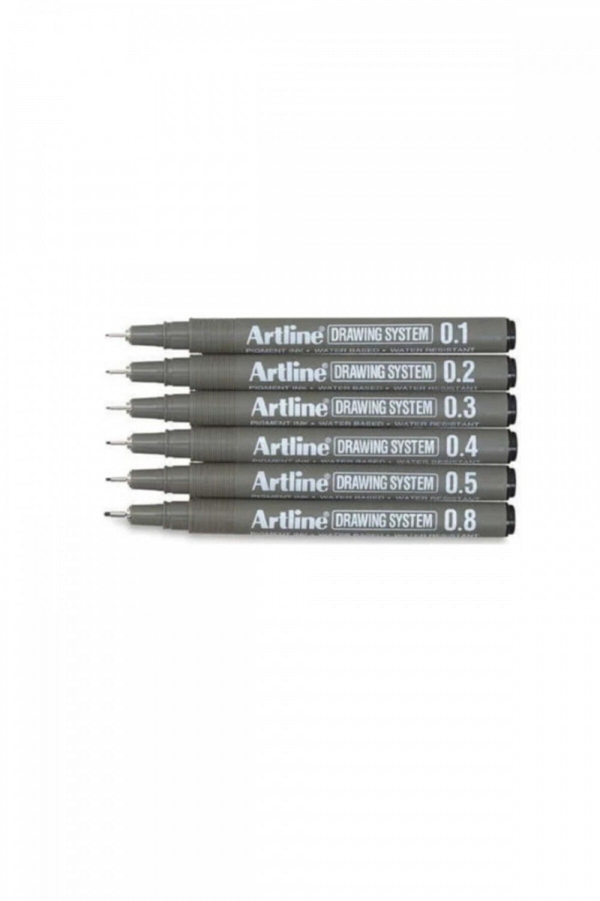 artline Drawing System Teknik Çizim Kalemi 6'lı Set**