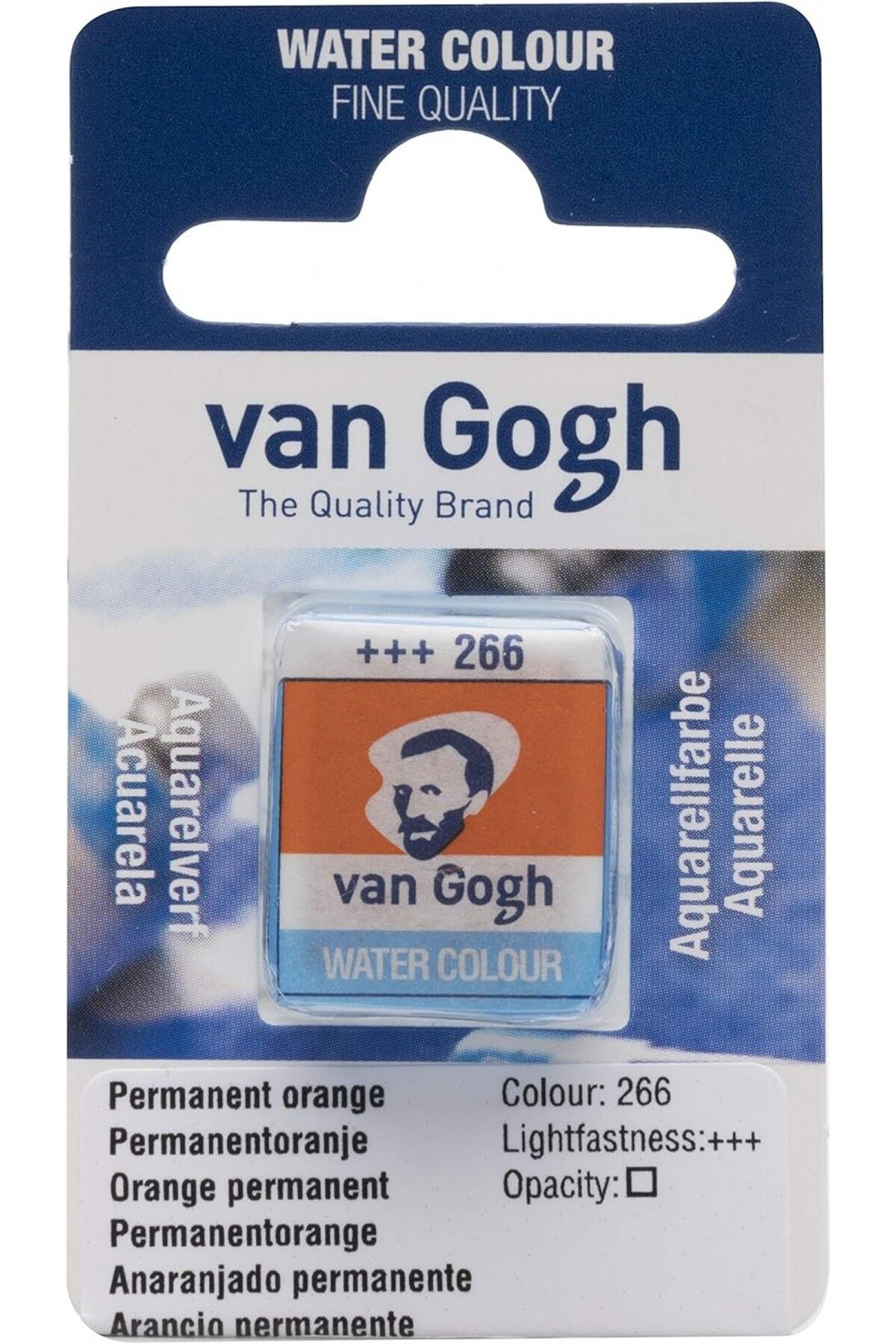 Talens Van Gogh Suluboya Tablet Permanent Orange