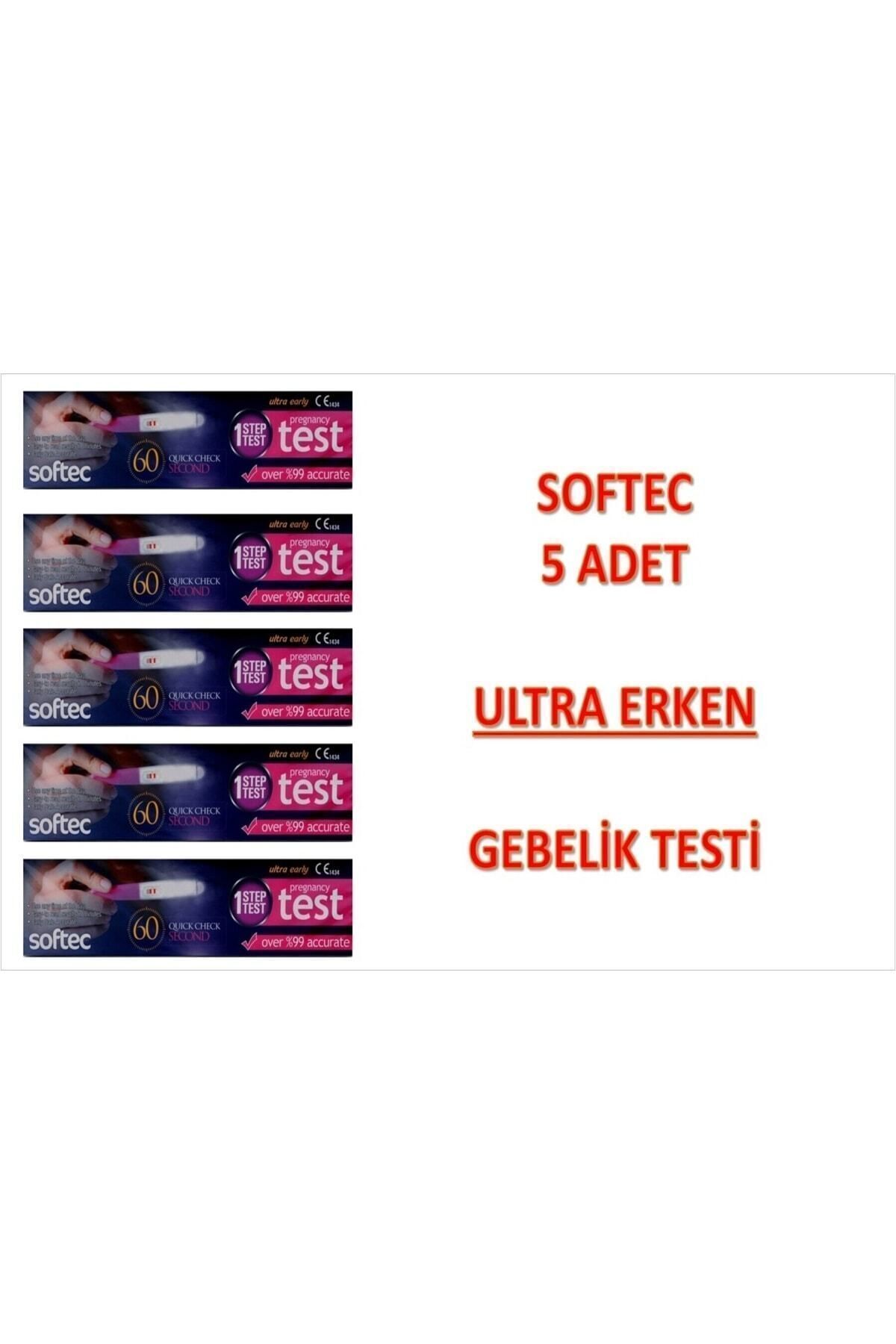 SOFTEC Ultra Erken Gebelik Testi 5 Adet