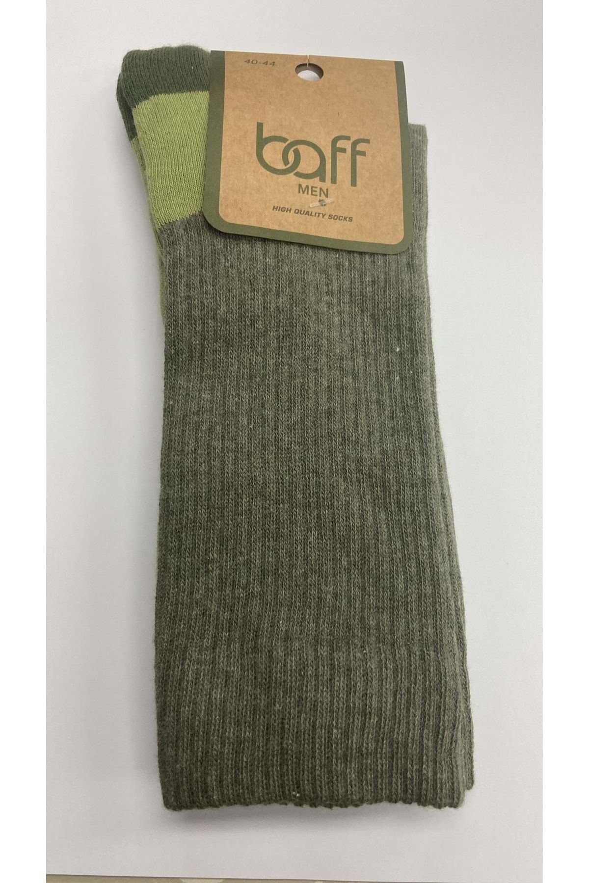 Baff Yeşil Takviyeli Outdoor Çorap (43-46) --- --- Yeşil 1çft.