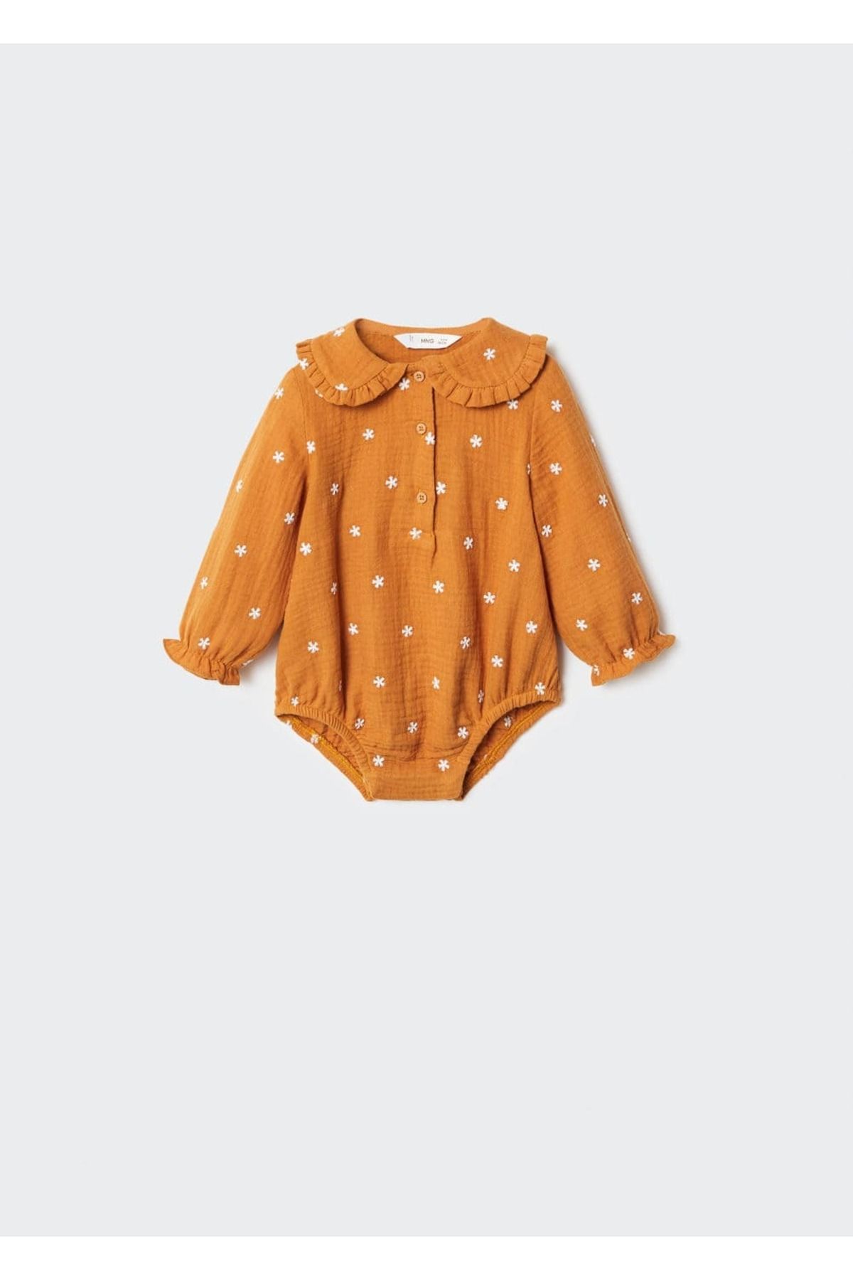 MANGO Baby Alttan Çıtçıtlı Koton Gömlek