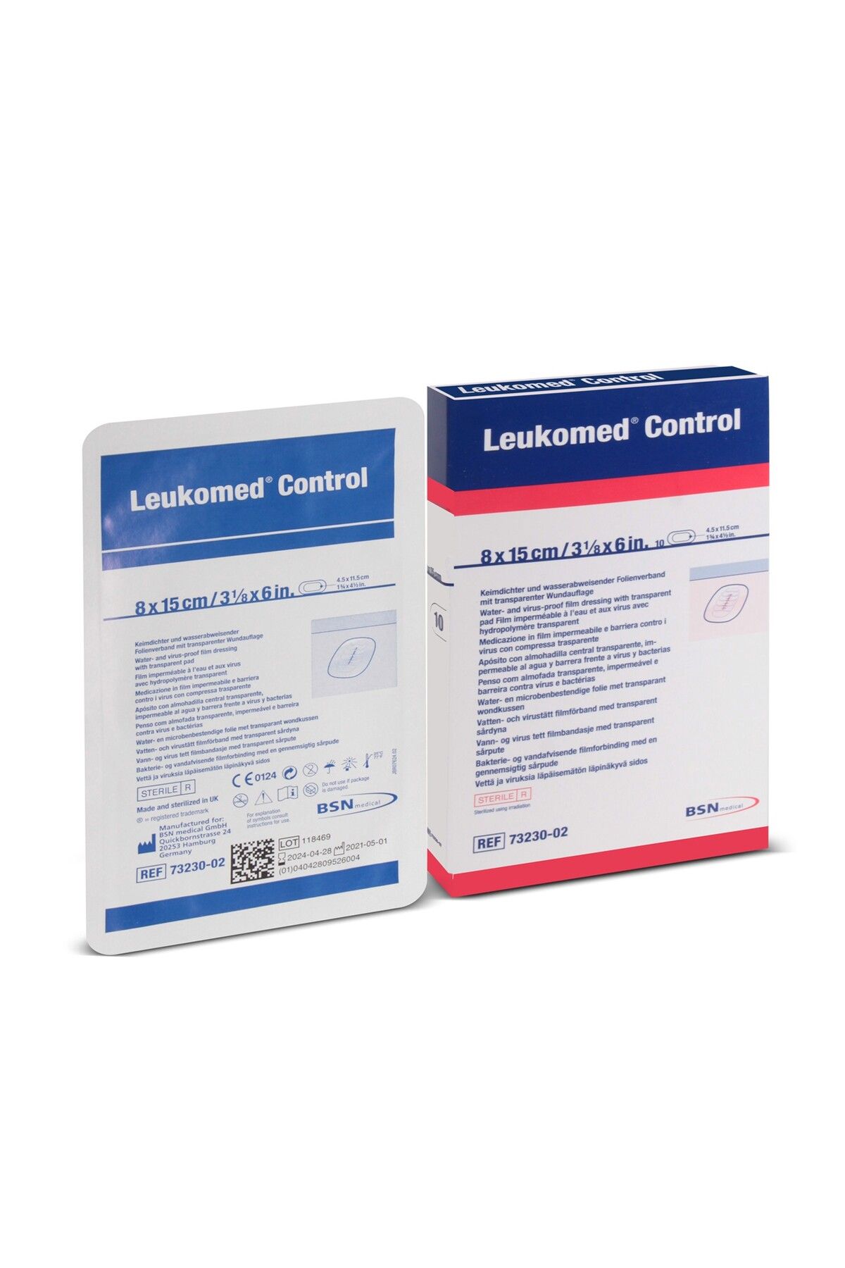 BSN Leukomed Control 8cm X 15cm 10lu Kutu