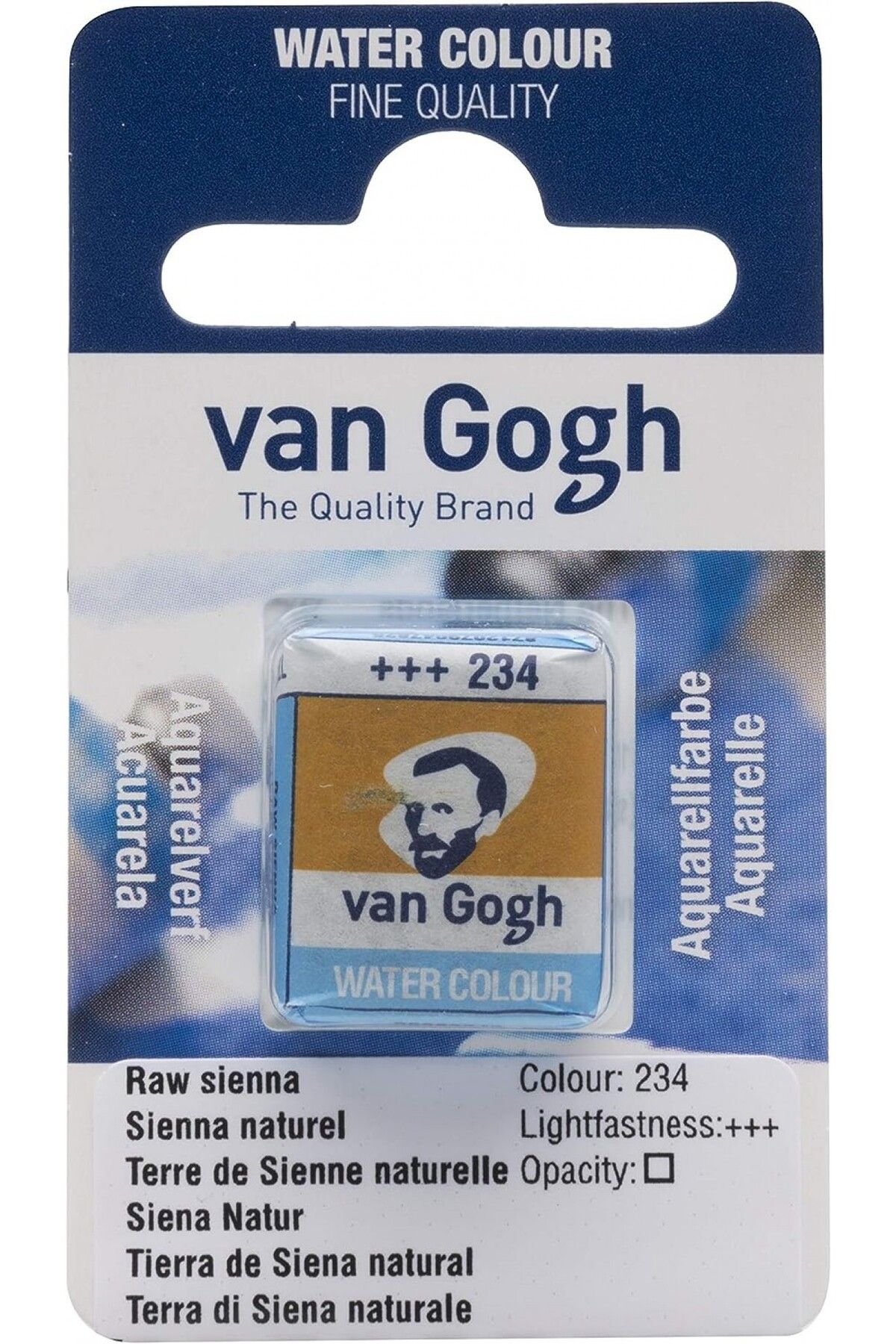 Talens Van Gogh Suluboya Tablet Raw Sıenna