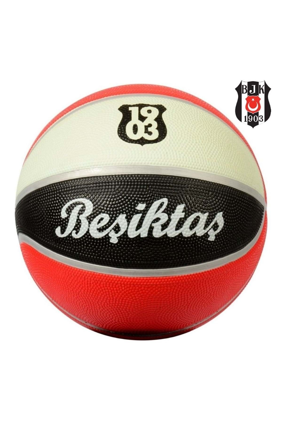 Beşiktaş Lisanslı Twn Top No - 7 Basketbol Topu Siyah