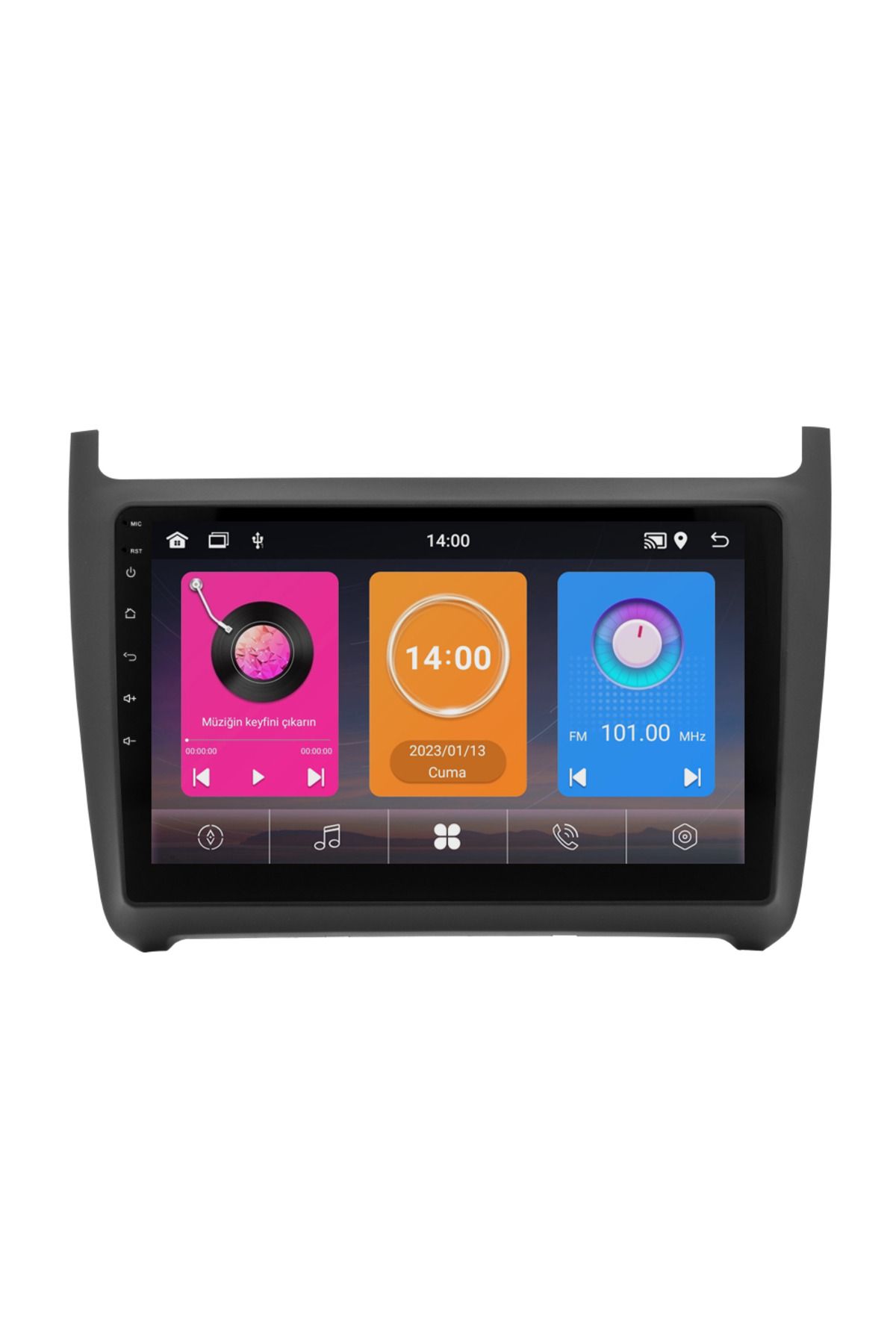 Carvocal Volkswagen Polo Android Multimedya Sistemi (2014-2017)UyumluCRV-4588XAA