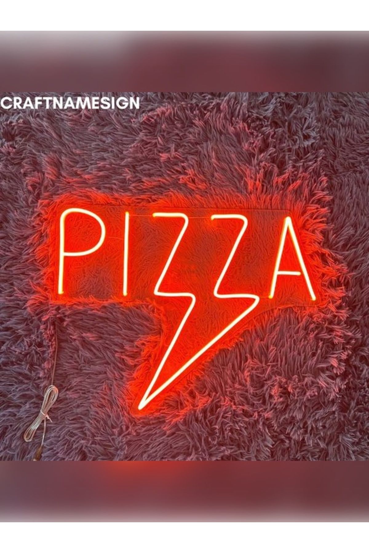 Neonyum PİZZA NEON TABELA FAST FOOD NEON LED AYDINLATMA