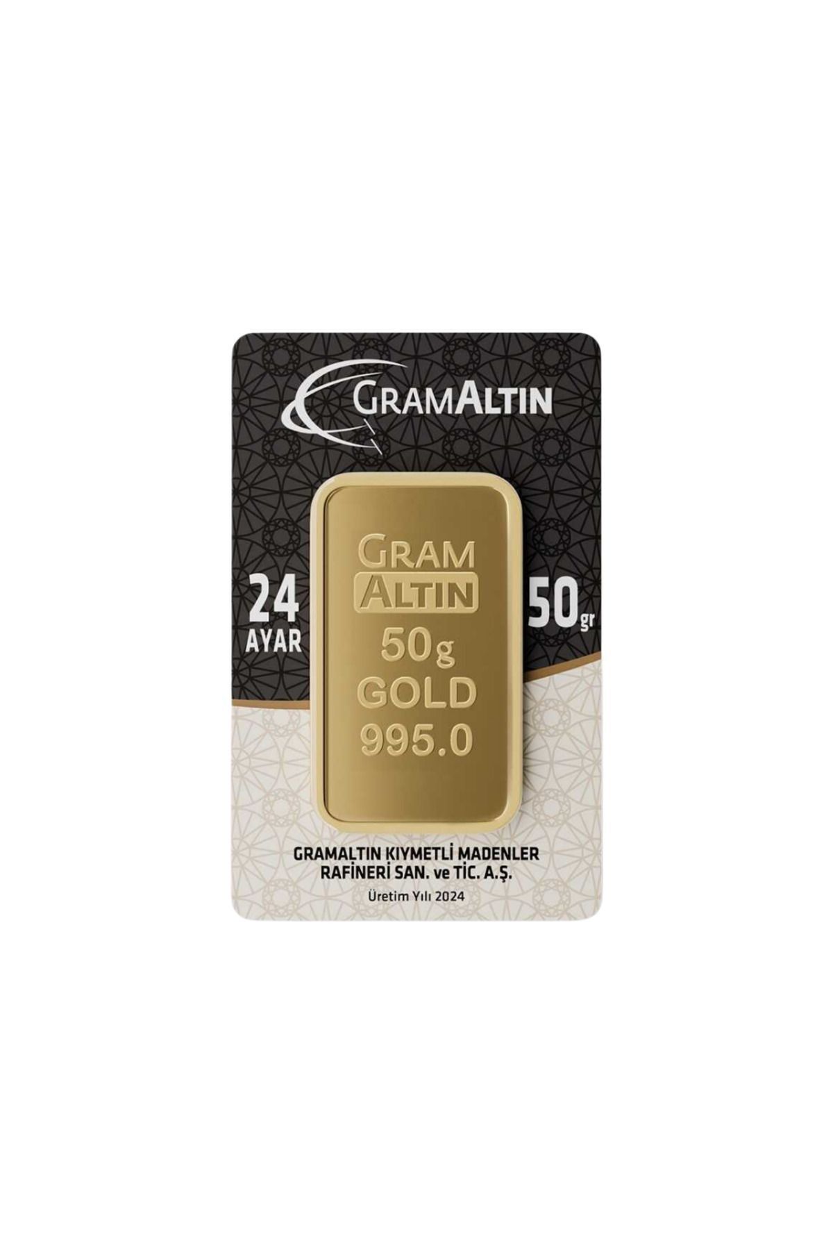 İar 50 gr 24 Ayar Iar gram Altın