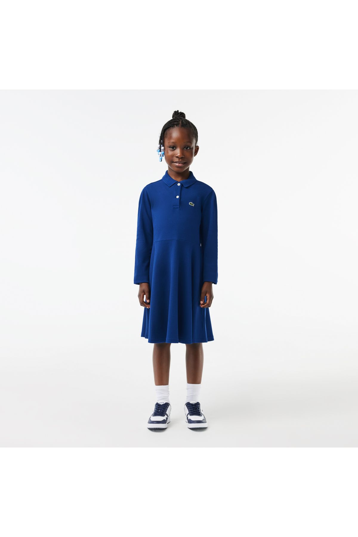Lacoste Kız Çocuk Lacivert Elbise