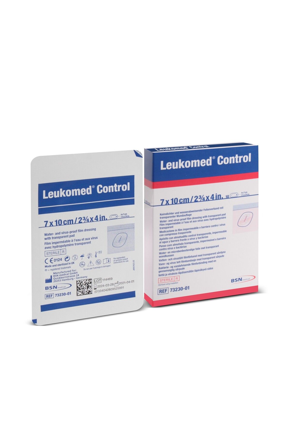 BSN Leukomed Control 7cm X 10cm 10lu Kutu