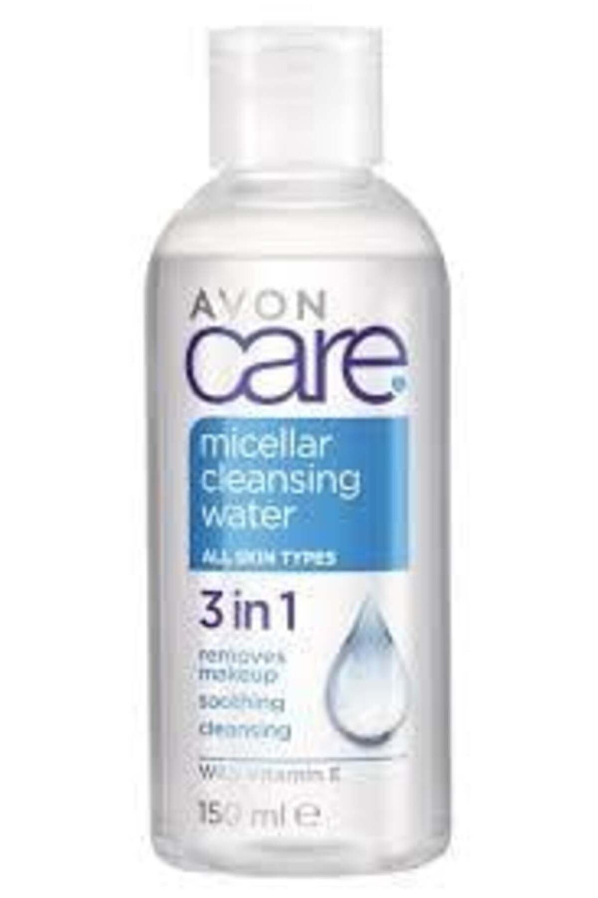 Avon Care Micellar Water 3in1 E Vitaminli Micellar Cilt Temizleme Suyu 150 ml