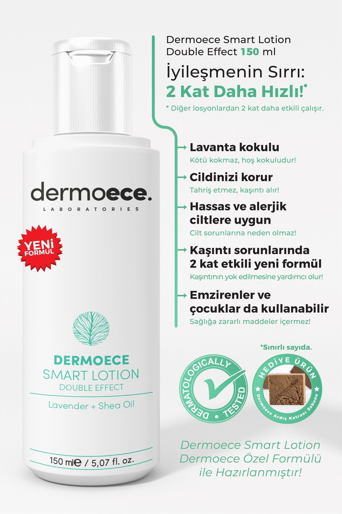Genel Markalar Smart Losyon Çift Etkili 150 ml (UYUZ, KAŞINTI)