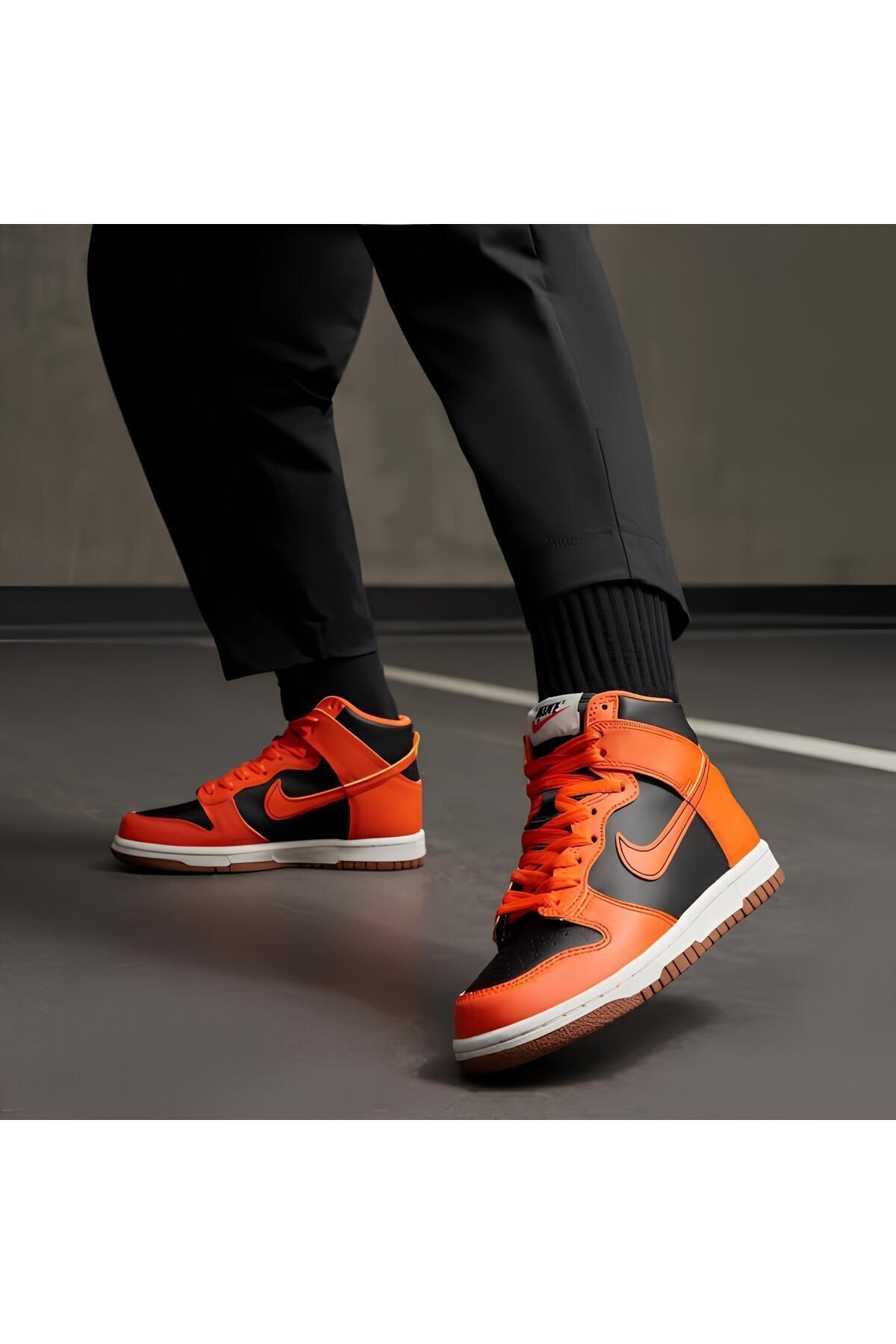 Nike Dunk High Gs ‘safety Orange’ Spor Ayakkabı Sneaker