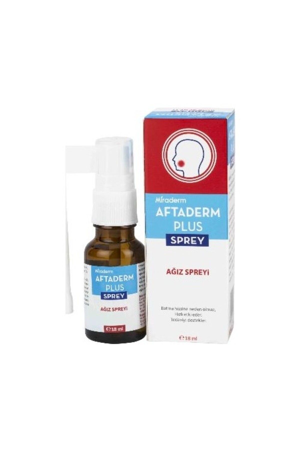 Miraderm Aftaderm Plus Sprey 18 ml
