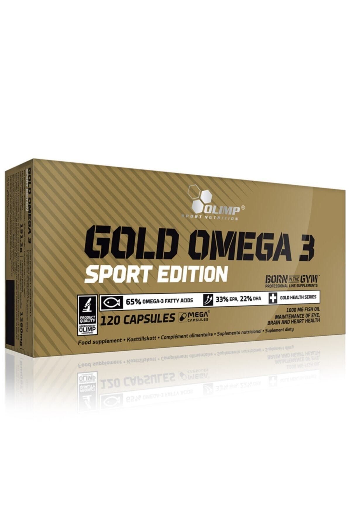Olimp Gold Omega 3 Sport Edition 120 Kapsül