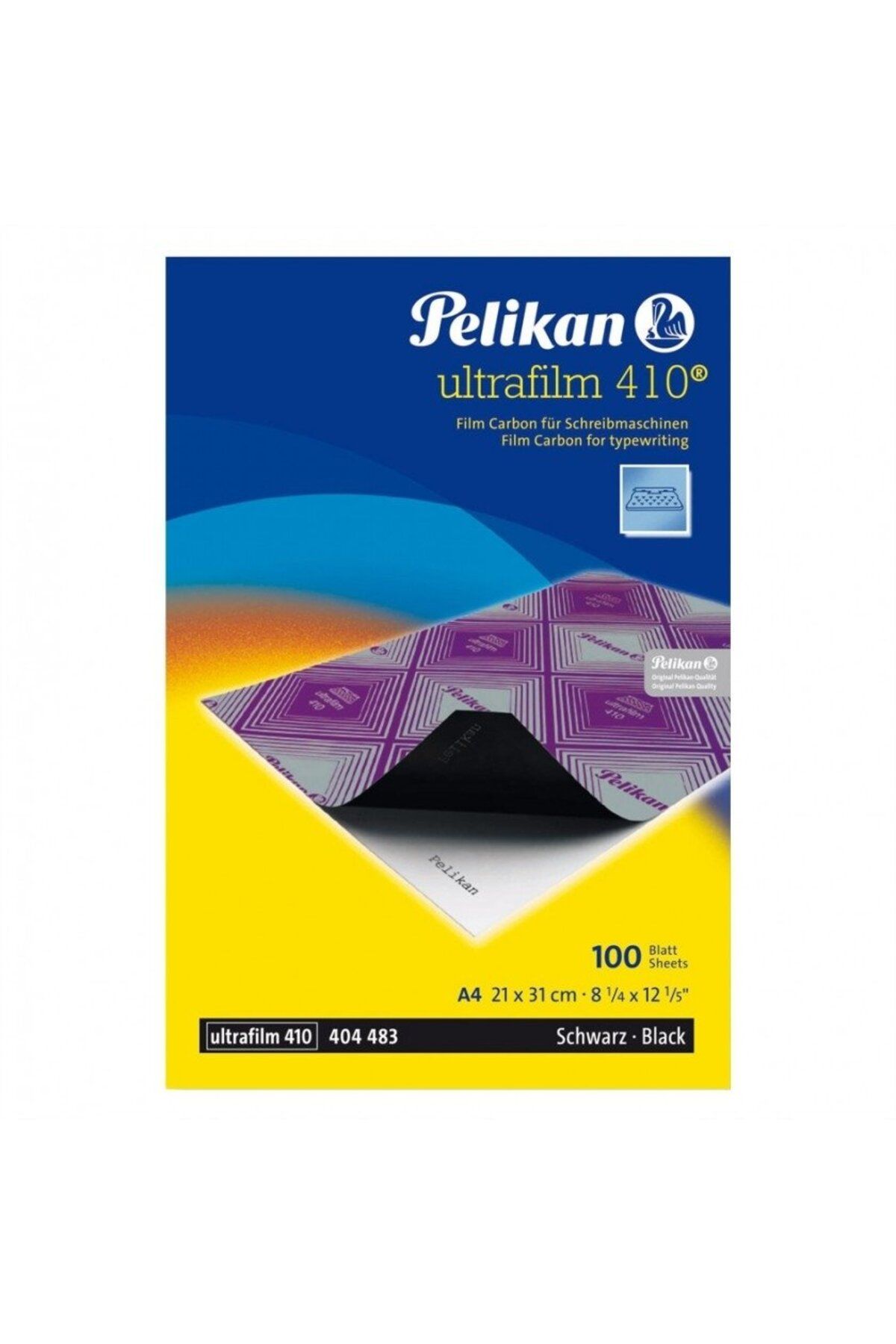 Pelikan 410 Karbon Kağıdı Ultrafilm Siyah Renk (100 LÜ PAKET)
