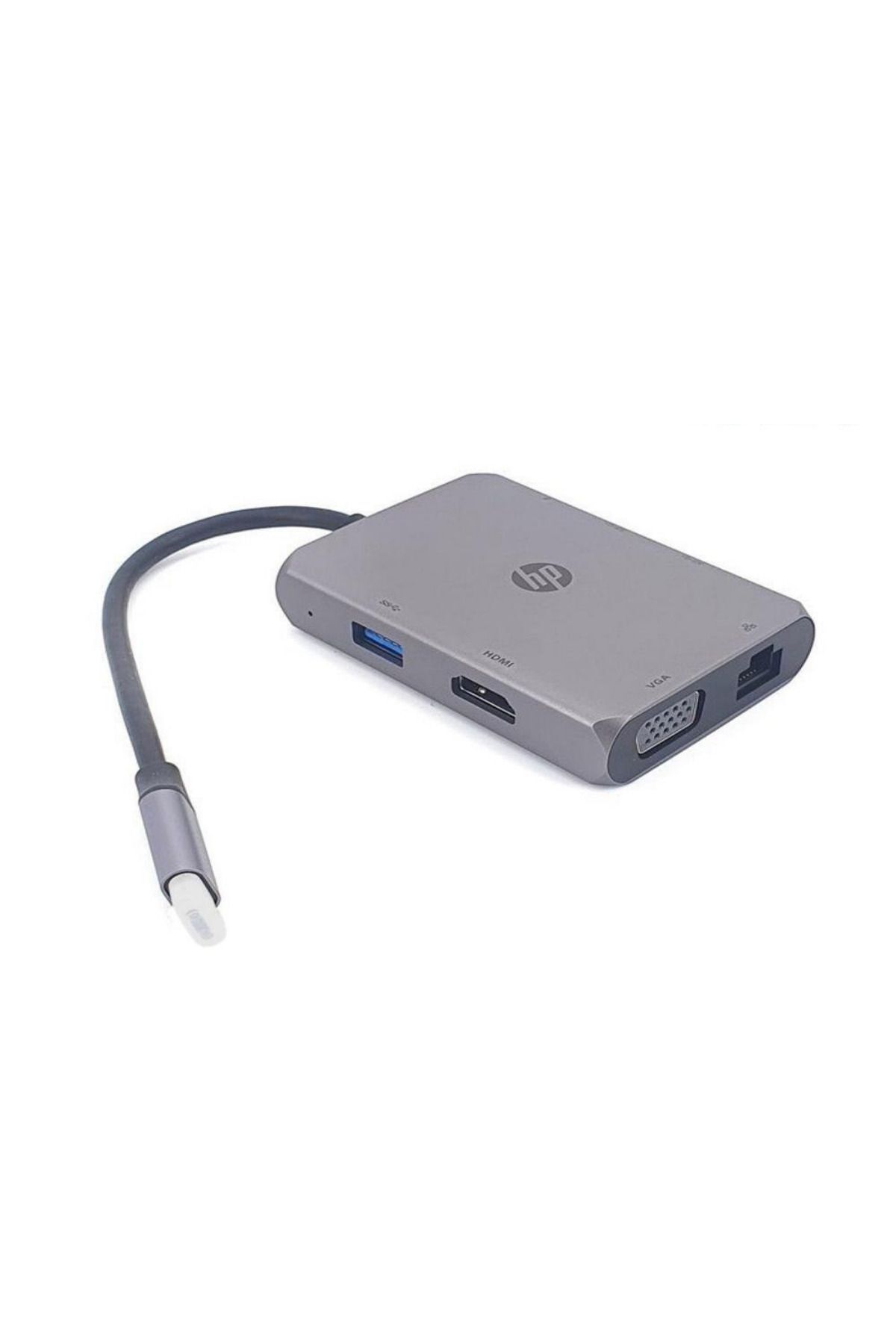 HP 7 in 1 Docking Station Type-C to 3*USB 3.0 + 1*Type-C + 1*RJ45(1000M) + 1*HDMI + 1*VGA