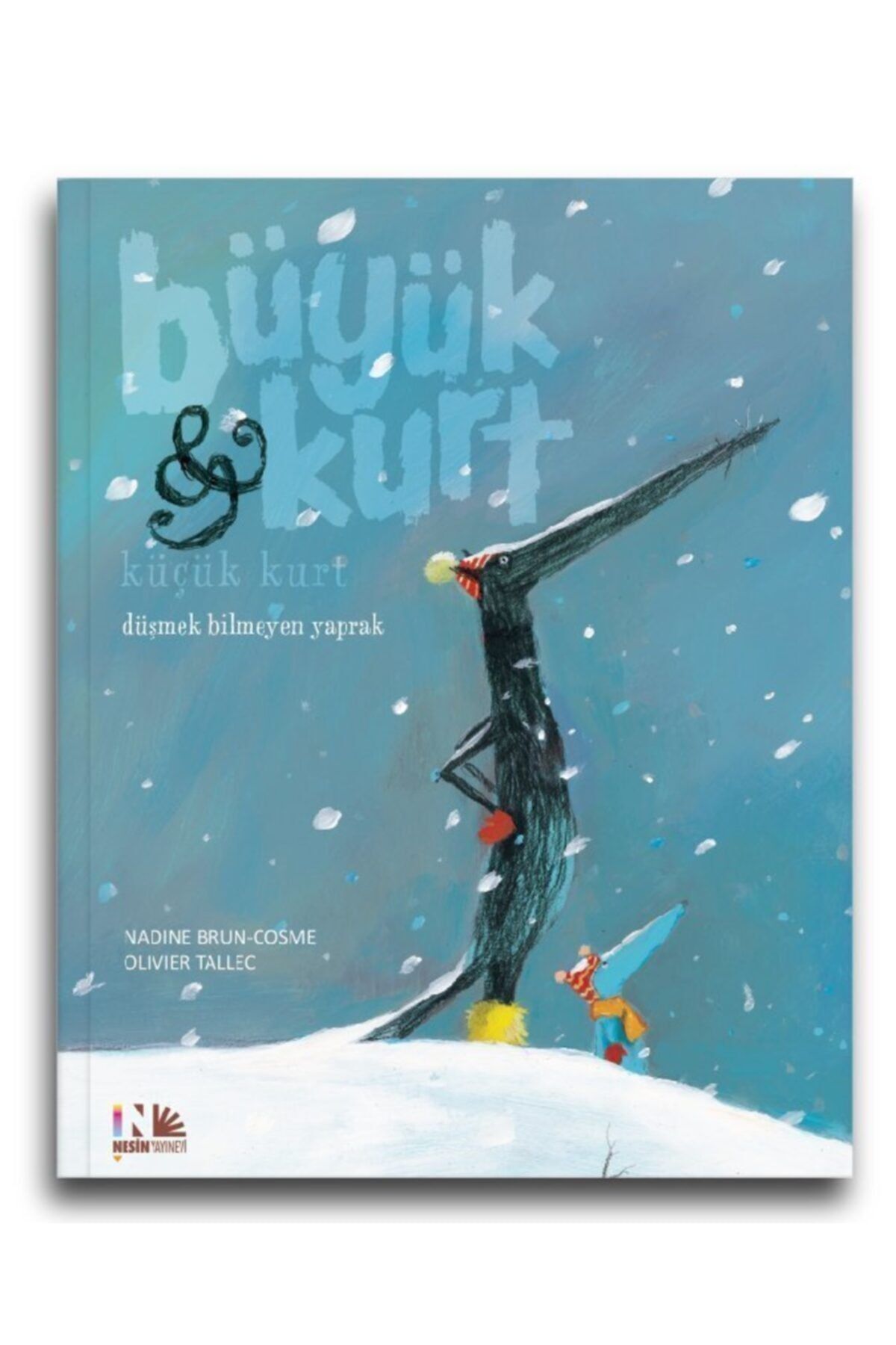 Nesin Yayınevi Düşmek Bilmeyen Yaprak-büyük Kurt Ve Küçük Kurt - Nadine Brun-cosme