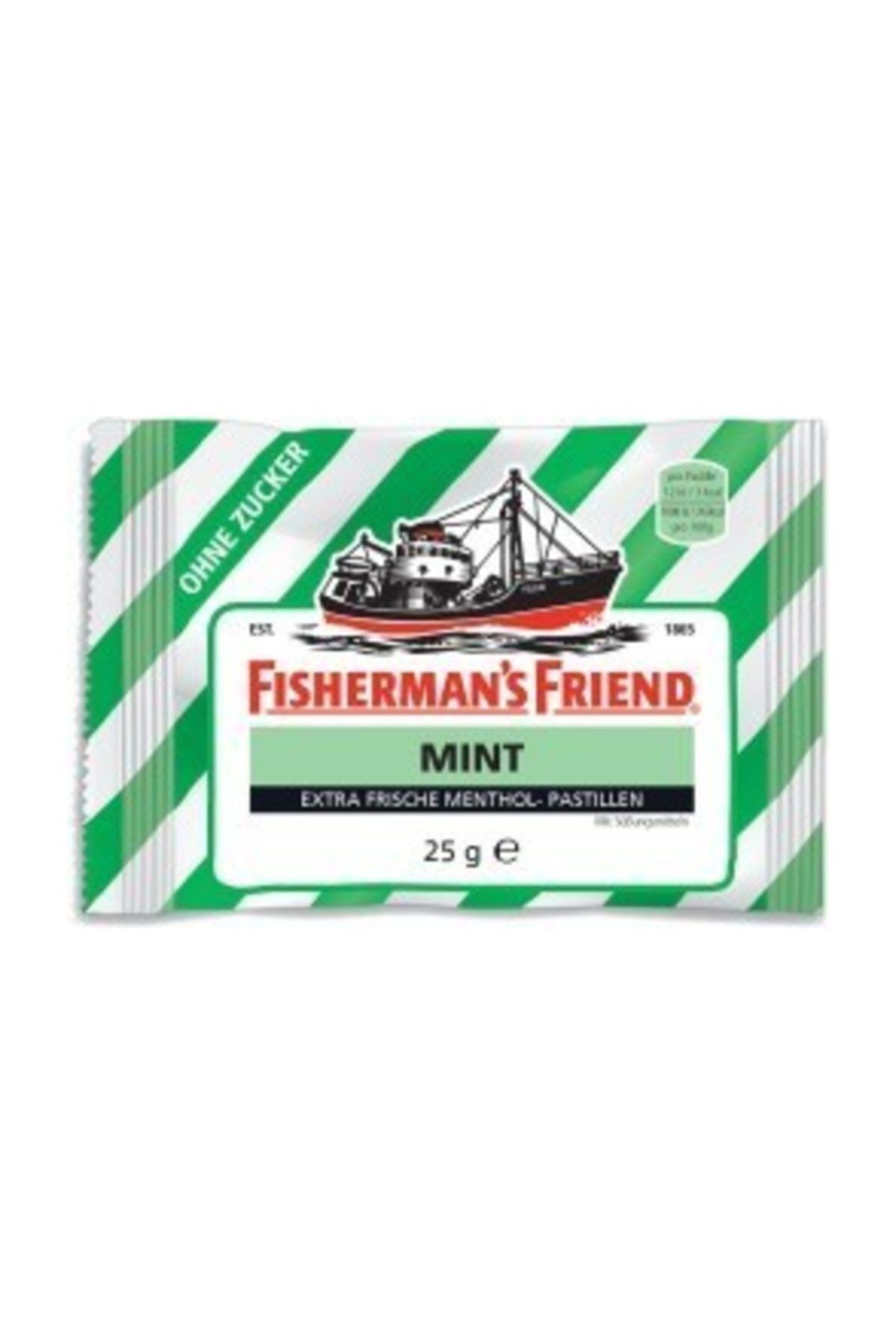 Areka Fısherman's Frıend Mınt L 24gr Ohne Zucker