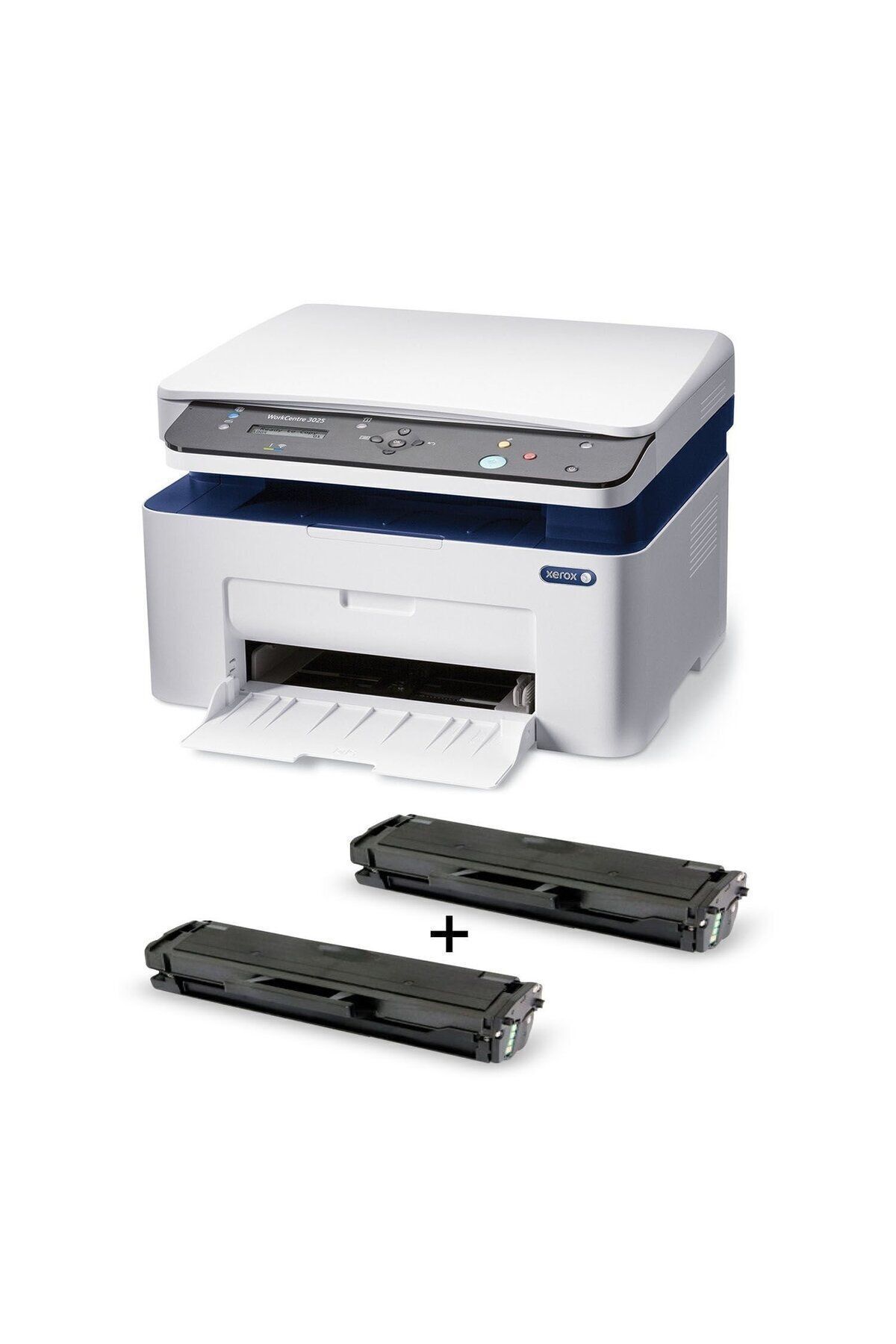 Xerox WorkCentre 3025V_BI Wi-Fi + Tarayıcı + Fotokopi Mono Çok Fonksiyonlu Lazer Yazıcı + 1 Adet Yed