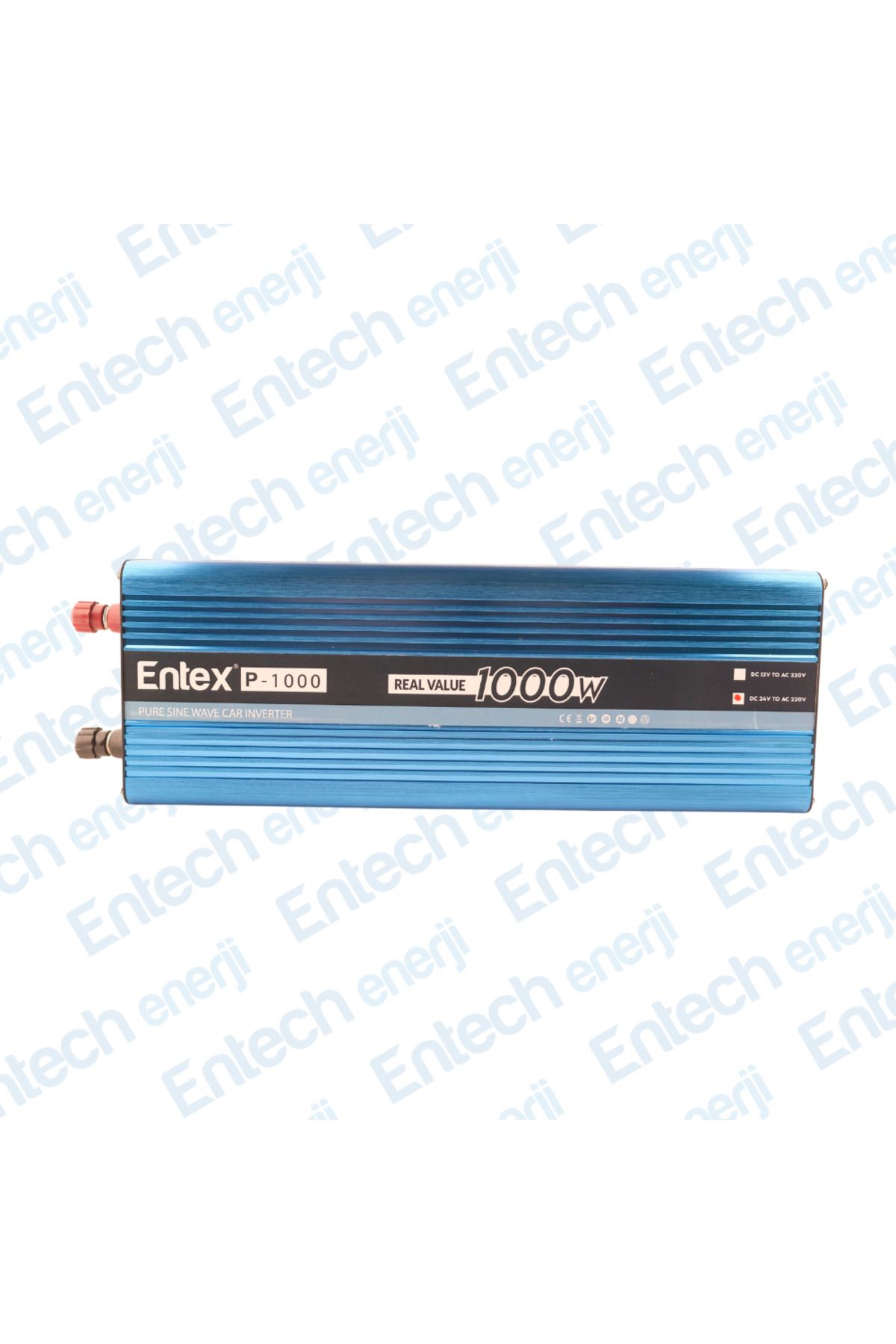 Entex 24 V Volt 1kW 1000 W Watt Tam Sinus Solar İnverter 220 Çevirici İnvertör Dijital Ekranlı Dönüştürücü