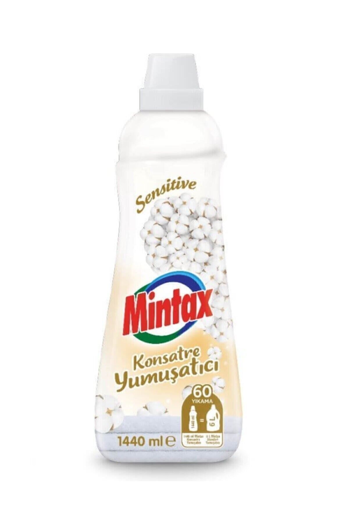 Mintax Sensitive Konsantre Yumuşatıcı 1440 ml