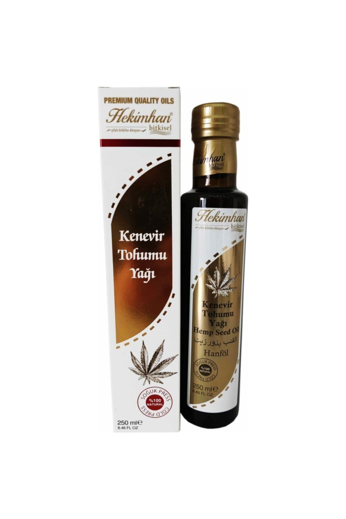 Hekimhan 250 ml Kenevir Tohumu Yağı